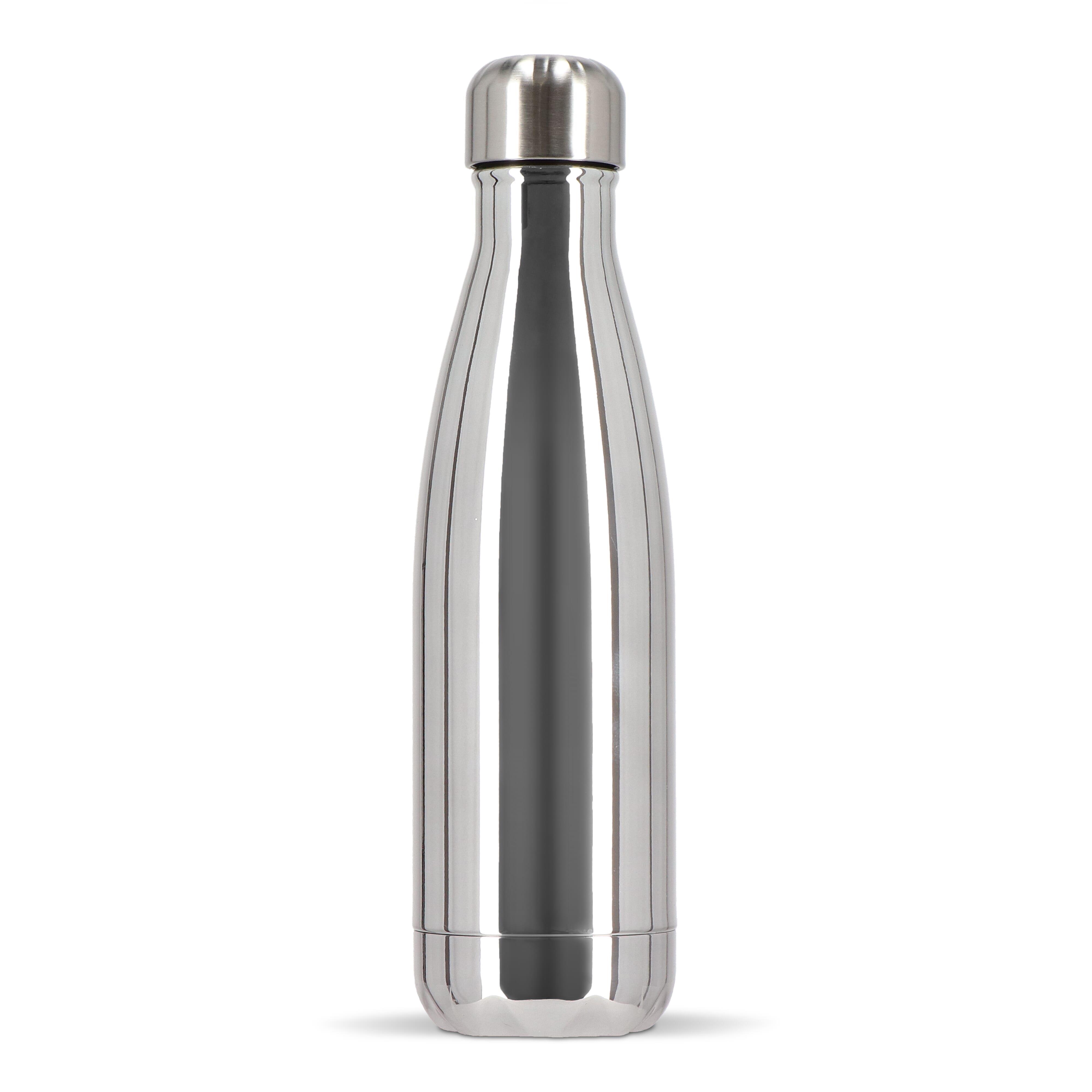 Sagaform Nils Stahlflasche Chrom 500 ml