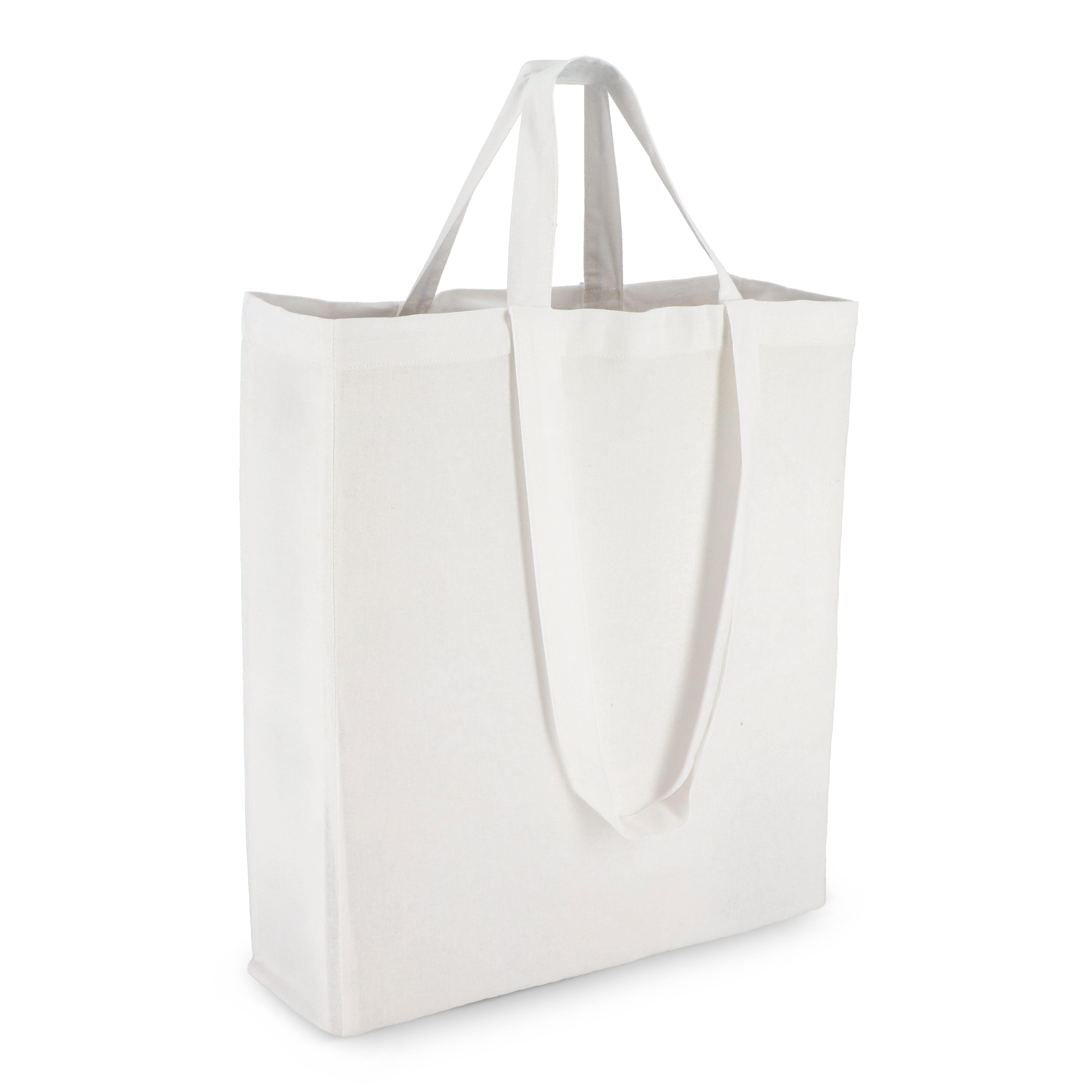Tragetasche aus Baumwolle OEKO-TEX® 38 x 10 x 42cm 140g/m²