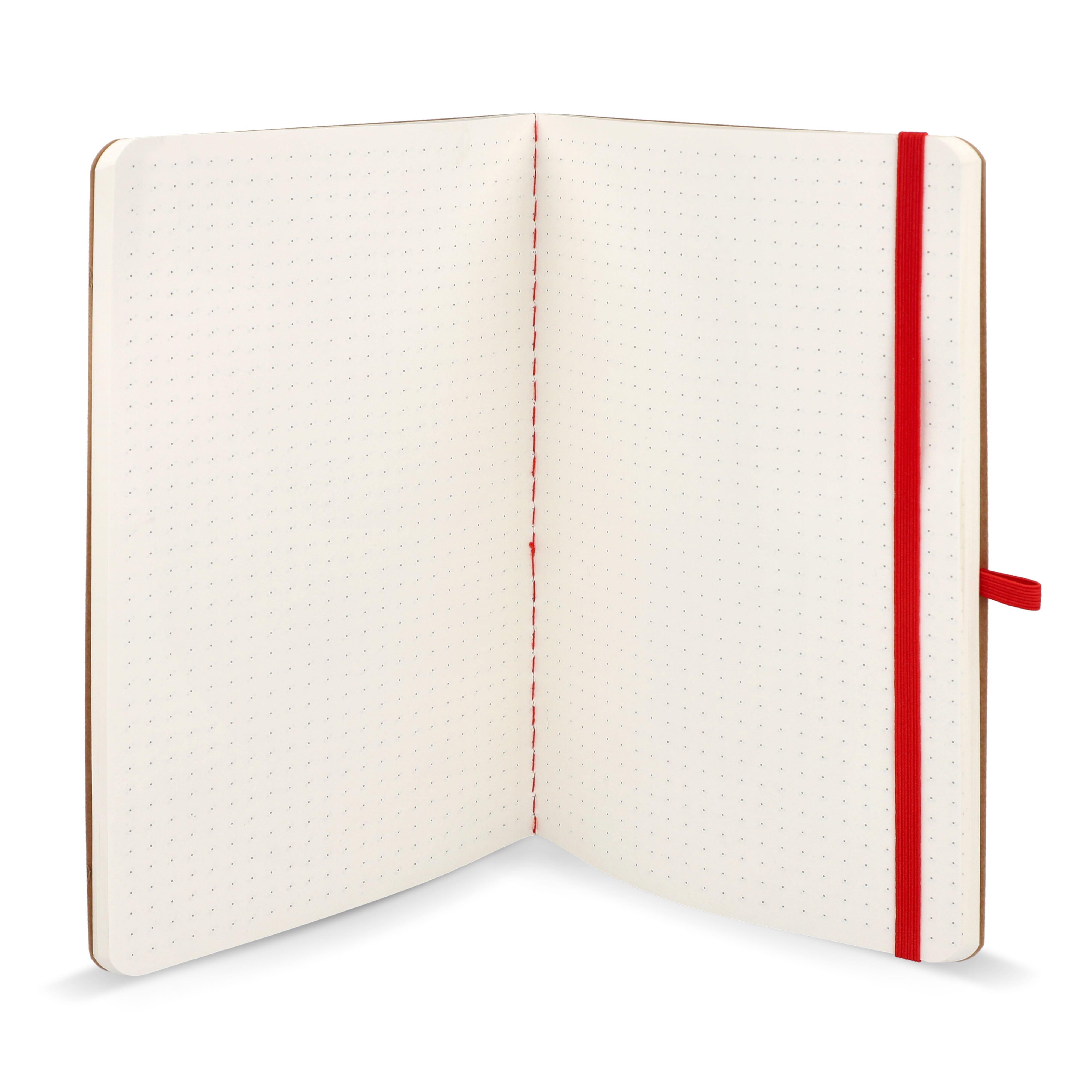 Notizbuch mit flexiblem Einband Kraftpapier A5