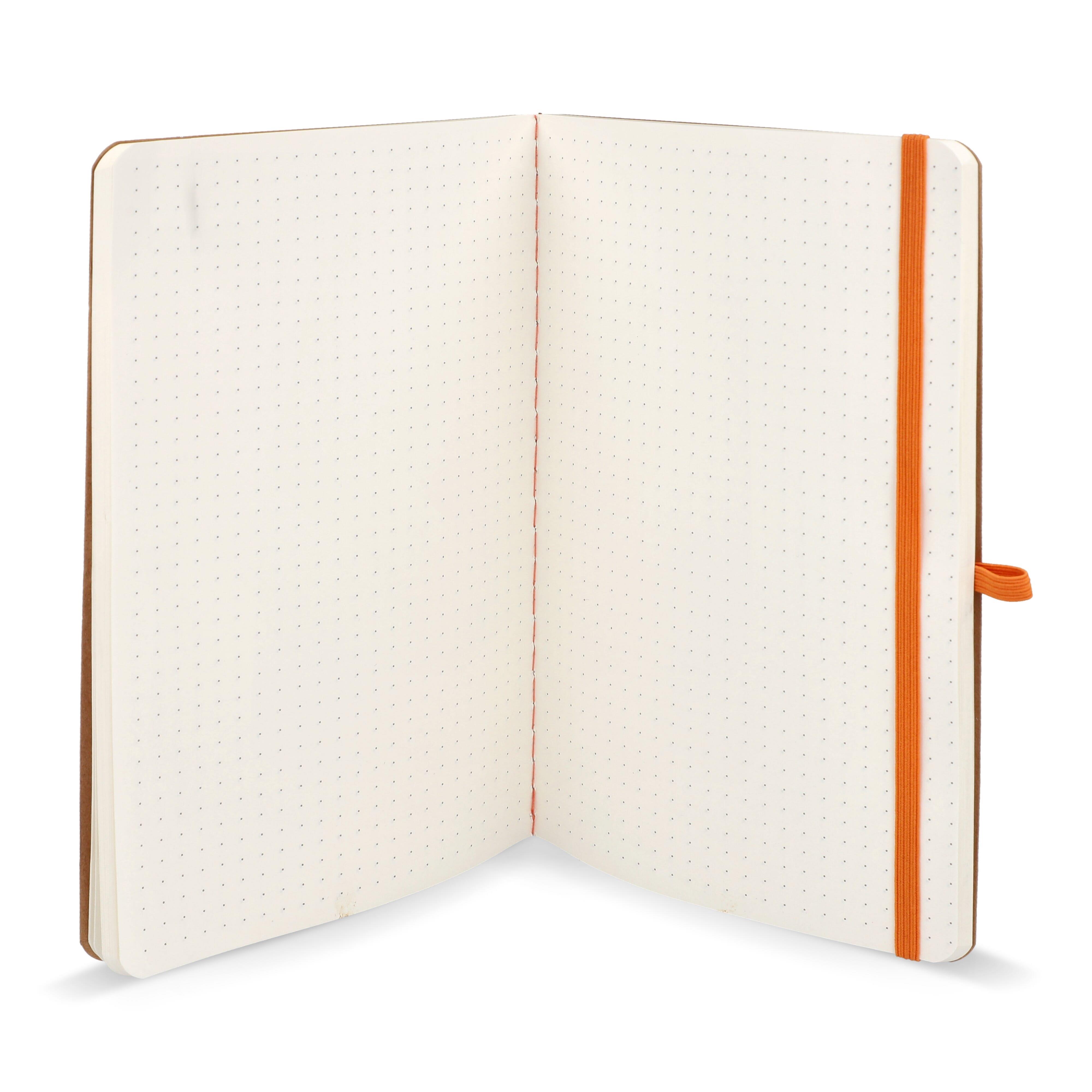 Notizbuch mit flexiblem Einband Kraftpapier A5