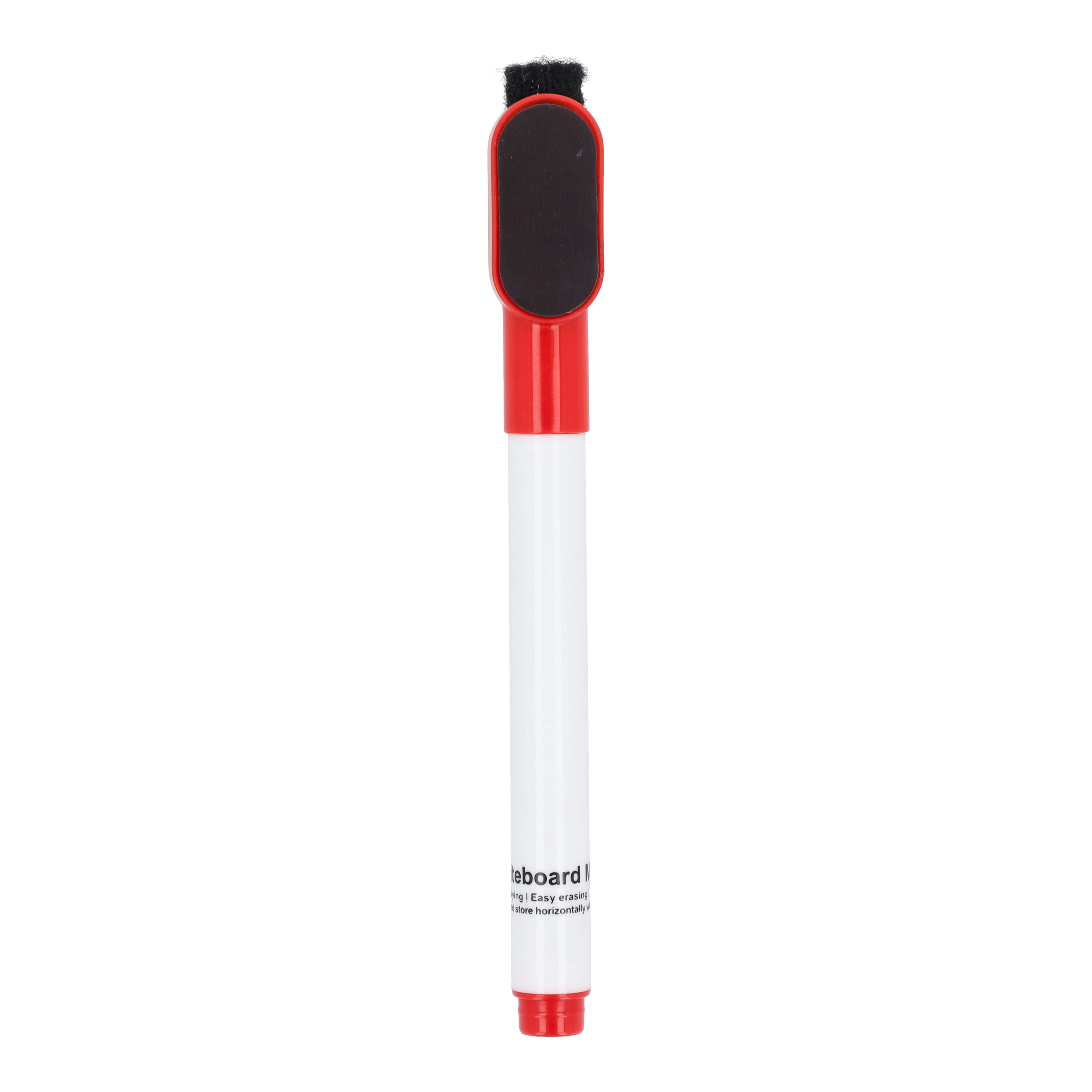 Whiteboard-Marker mit Magnet und Wischer