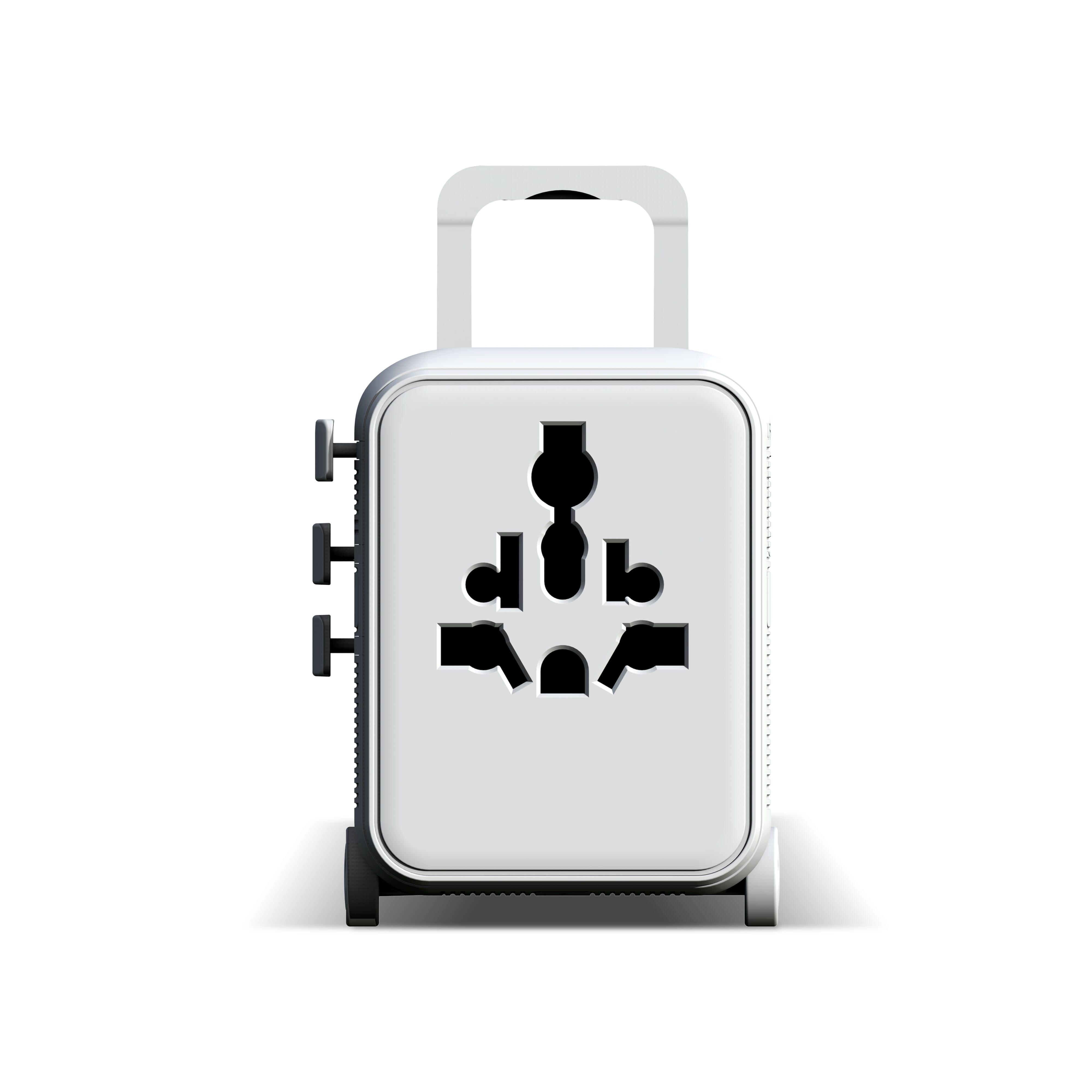 Xoopar Luggie GaN Weltreise-Adapter-Trolley