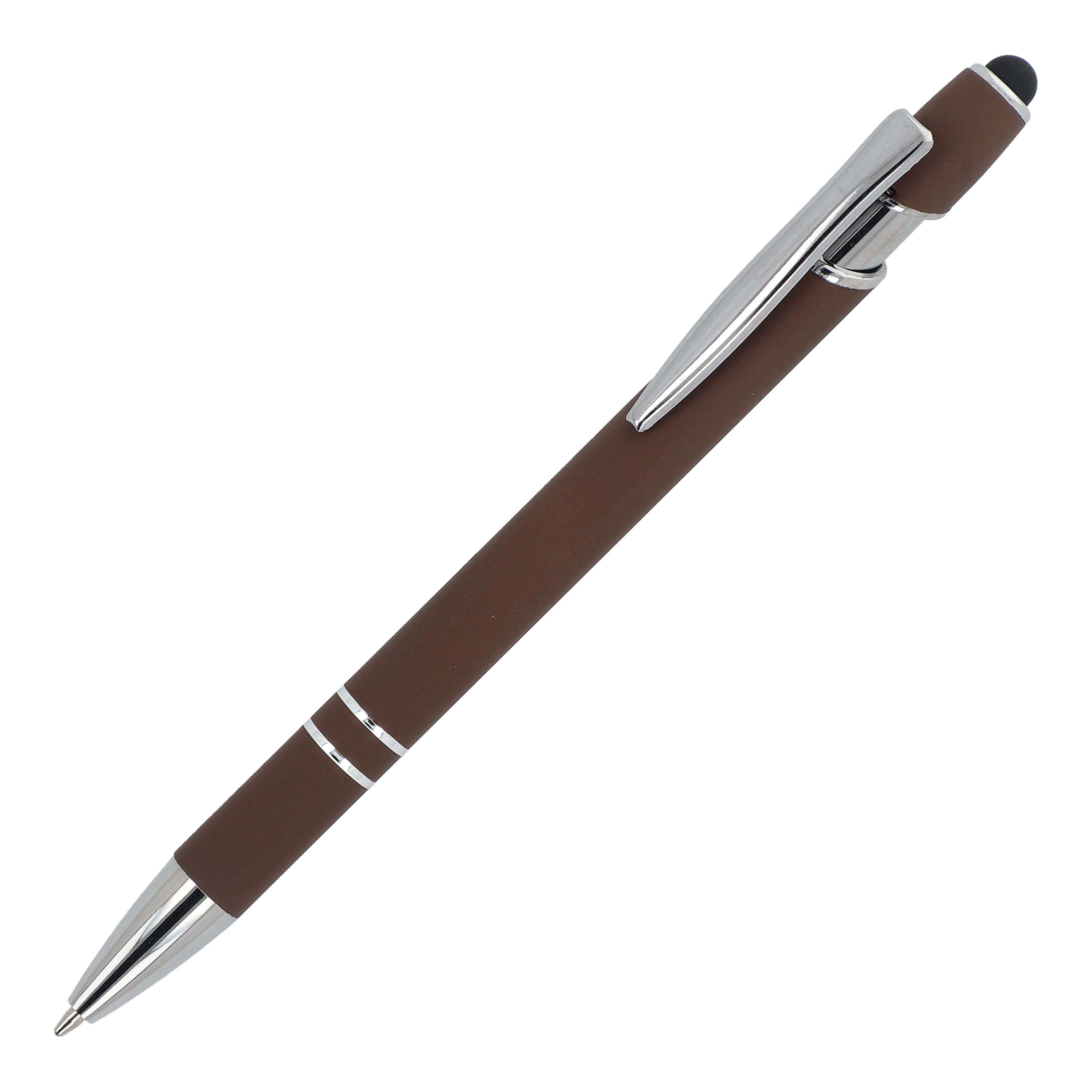 Kugelschreiber Paris Metall Soft Touch