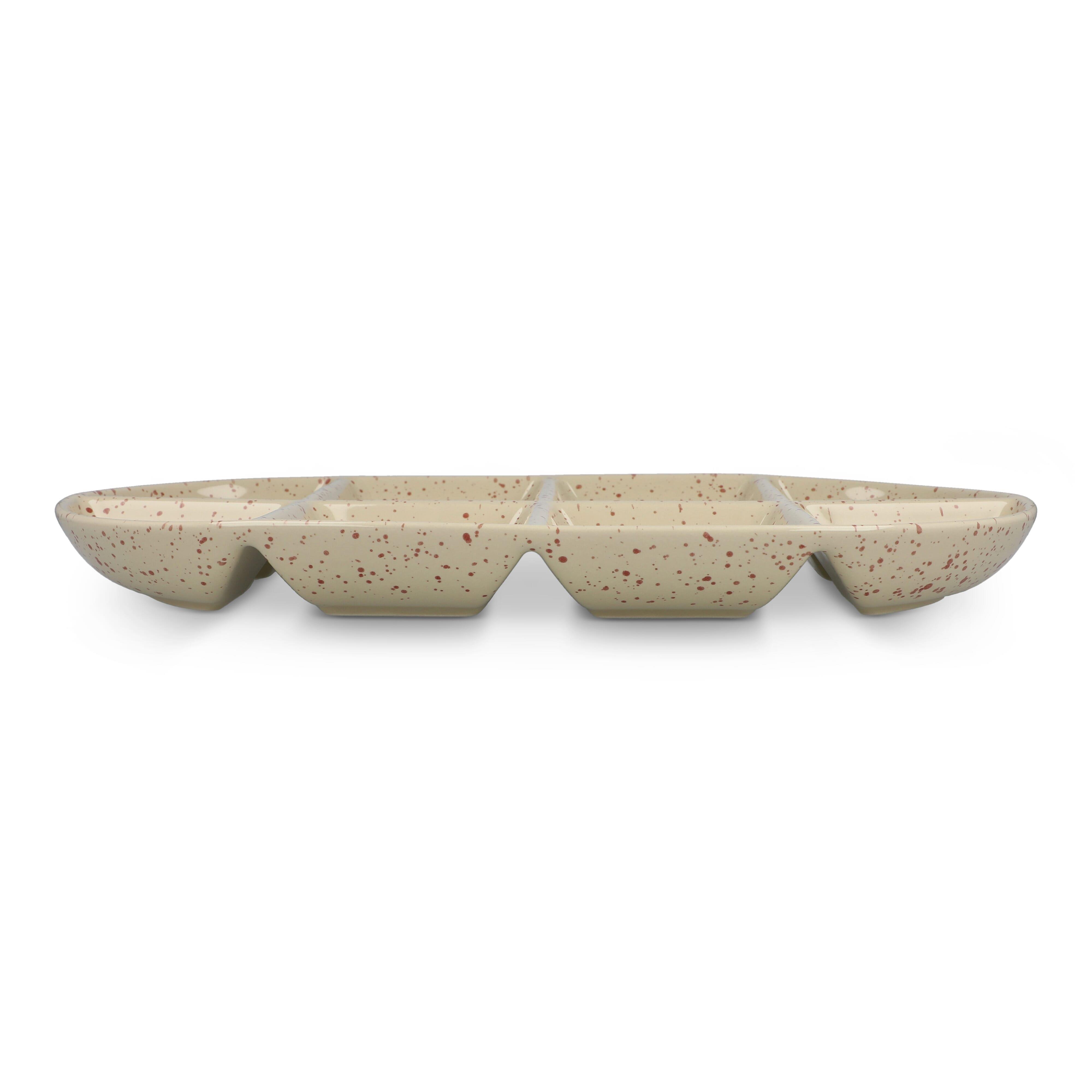 Sagaform Ditte Keramik-Servierplatte 36 x 20 cm