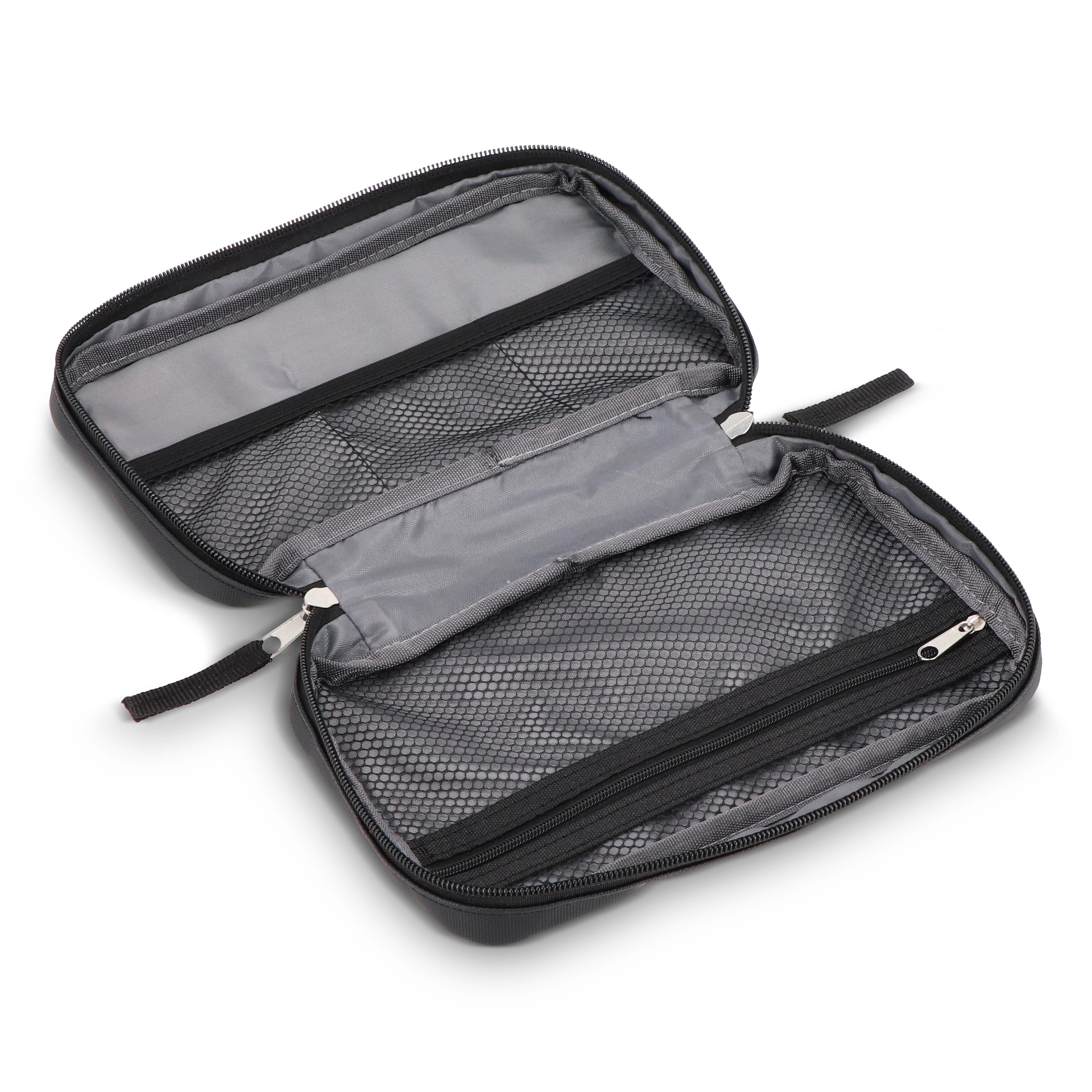 rPET PU-beschichtete 210D Napa-Organizer-Tasche 22 x 13 x 4 cm