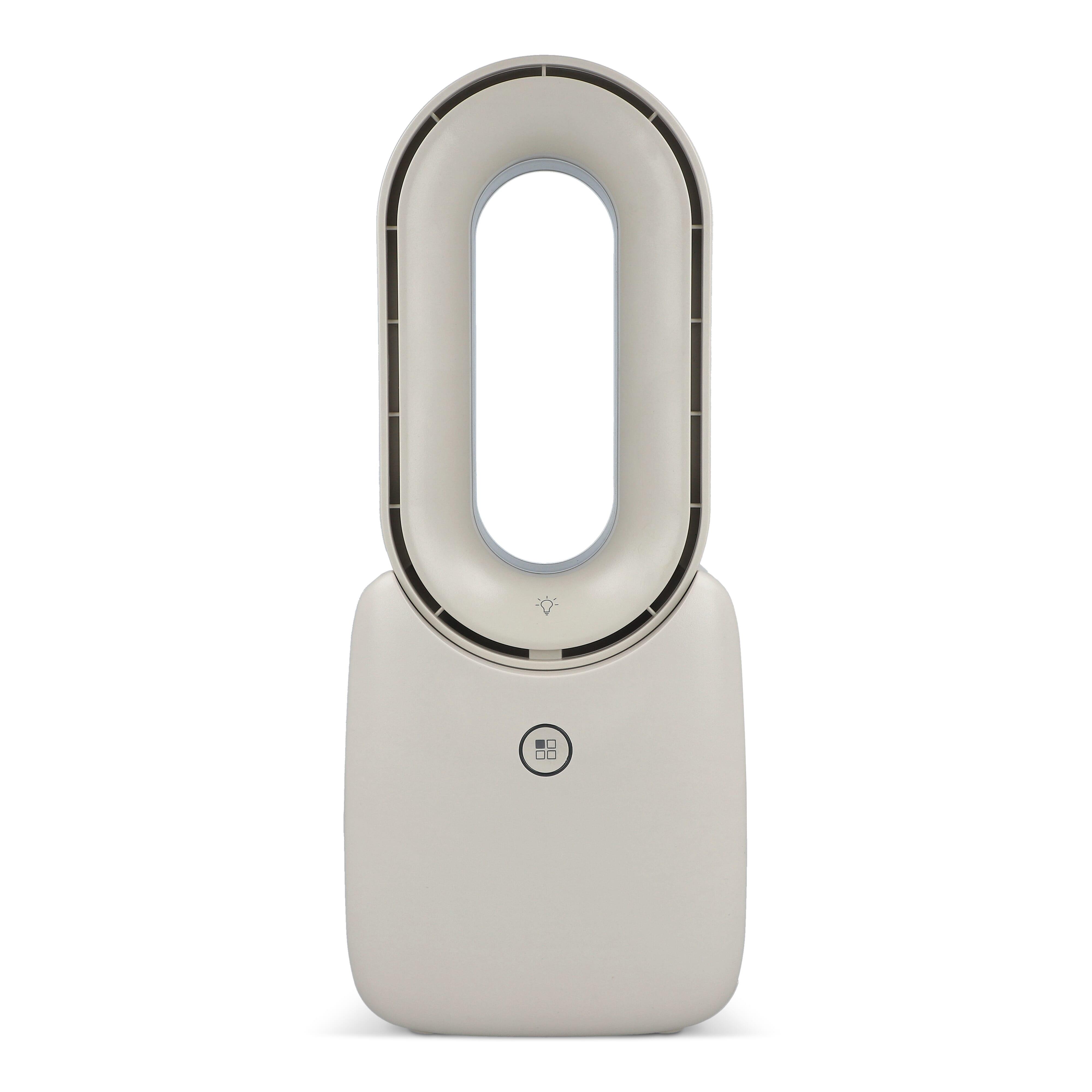 inSideOut Brislux – Rotorloser Softwind-Ventilator mit LED-Licht