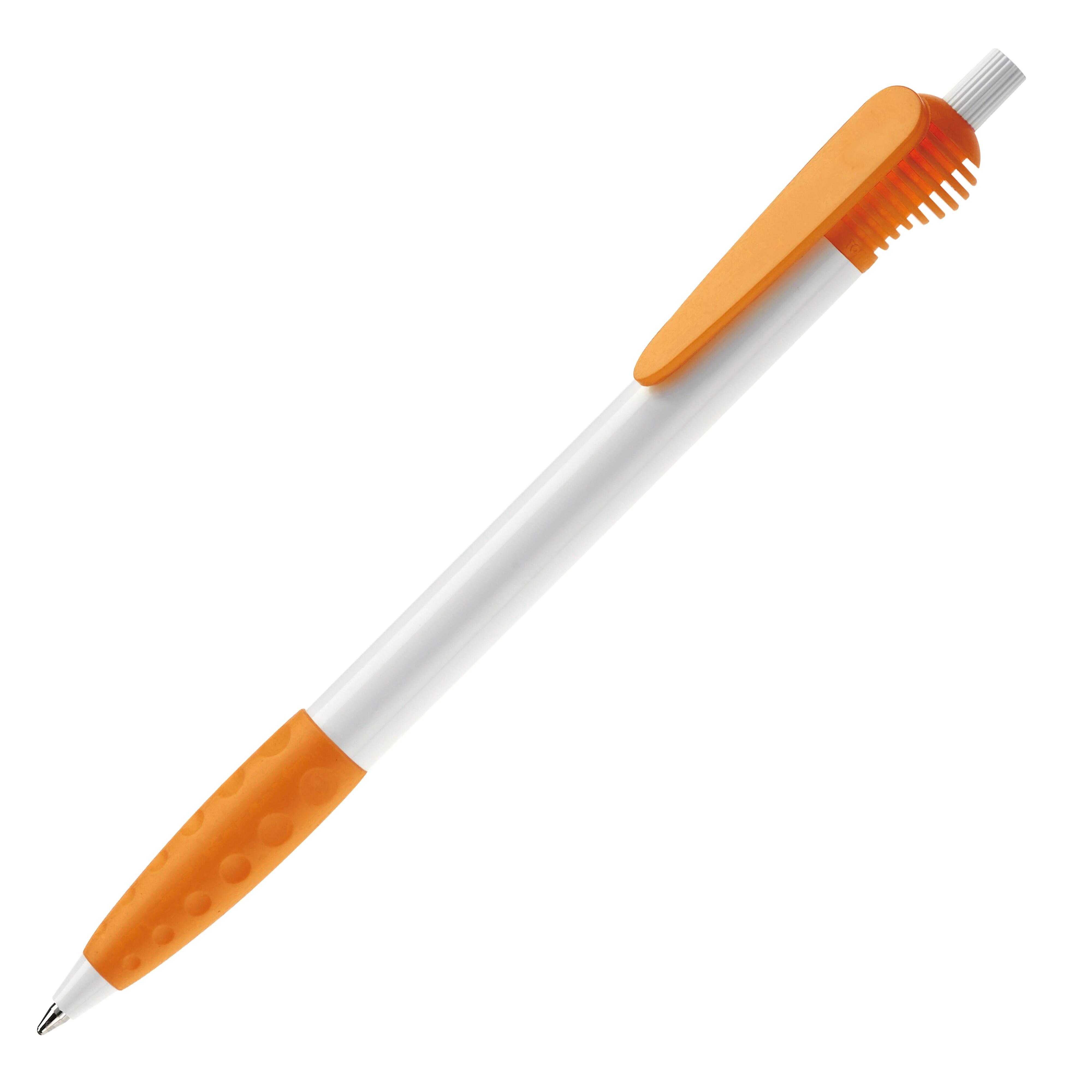 Weiss / Orange