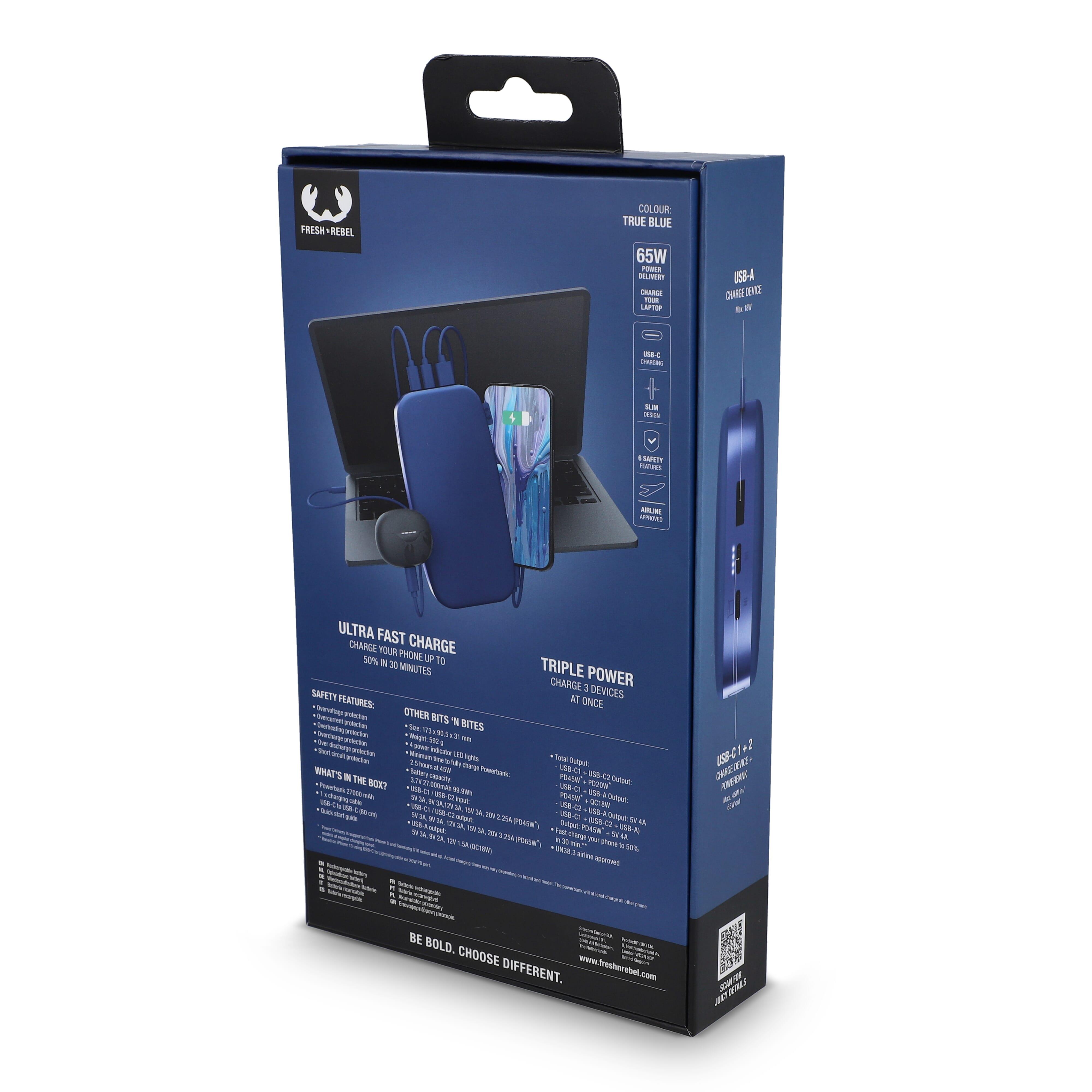 2PB27100 I Fresh ´n Rebel Powerbank 27000mAh 65W