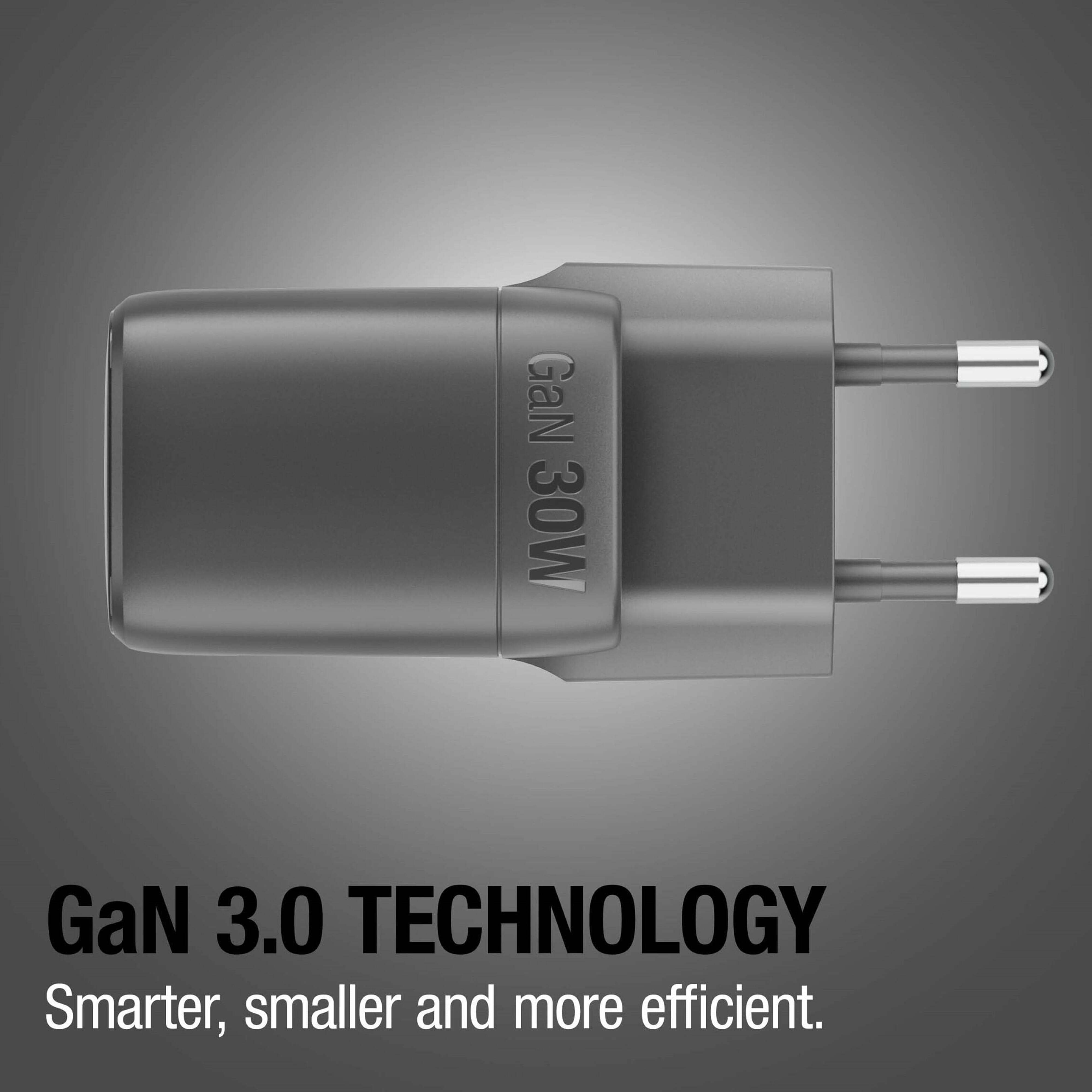 Fresh ´n Rebel 30W Schnellladegerät GaN USB-C & USB-A