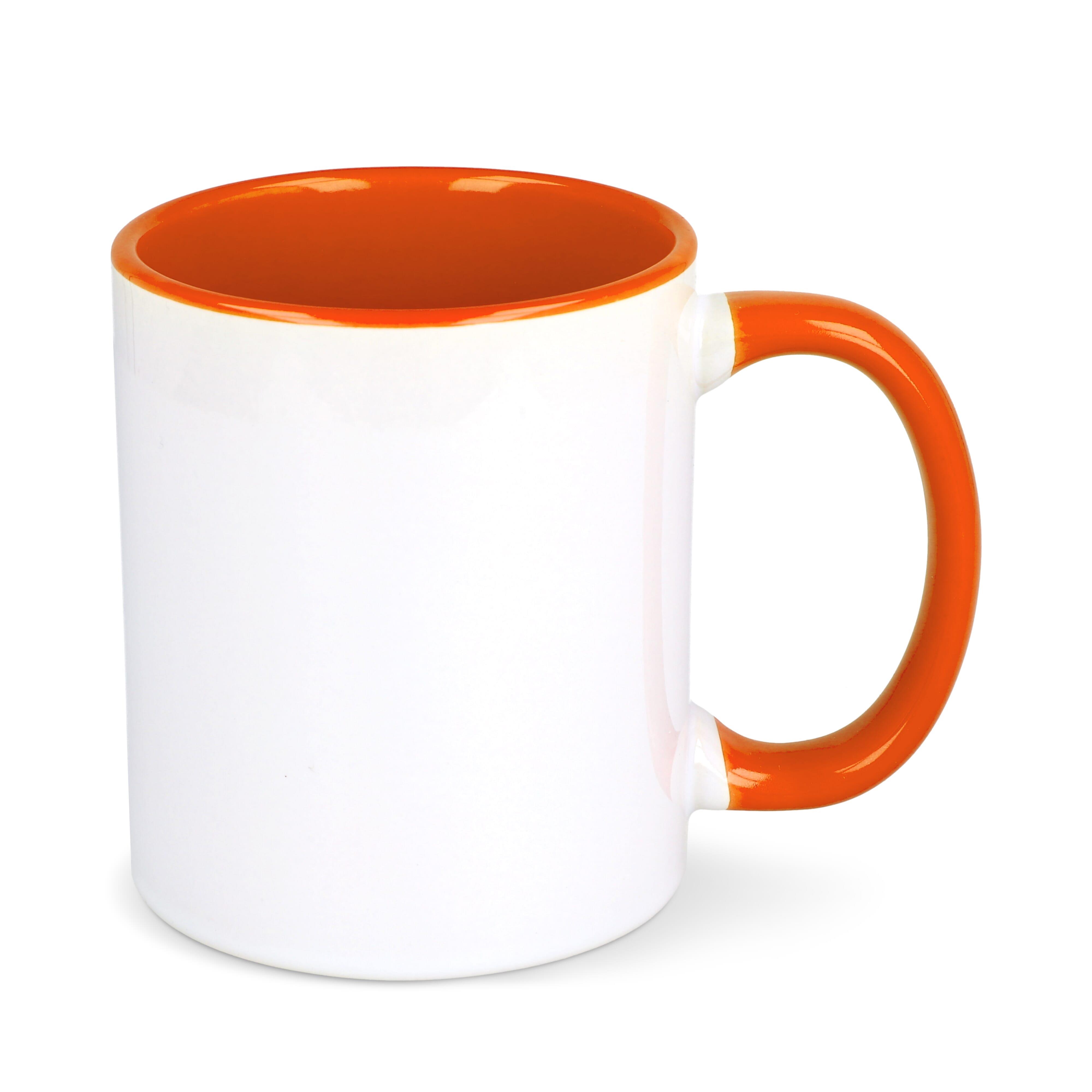 Weiss / Orange