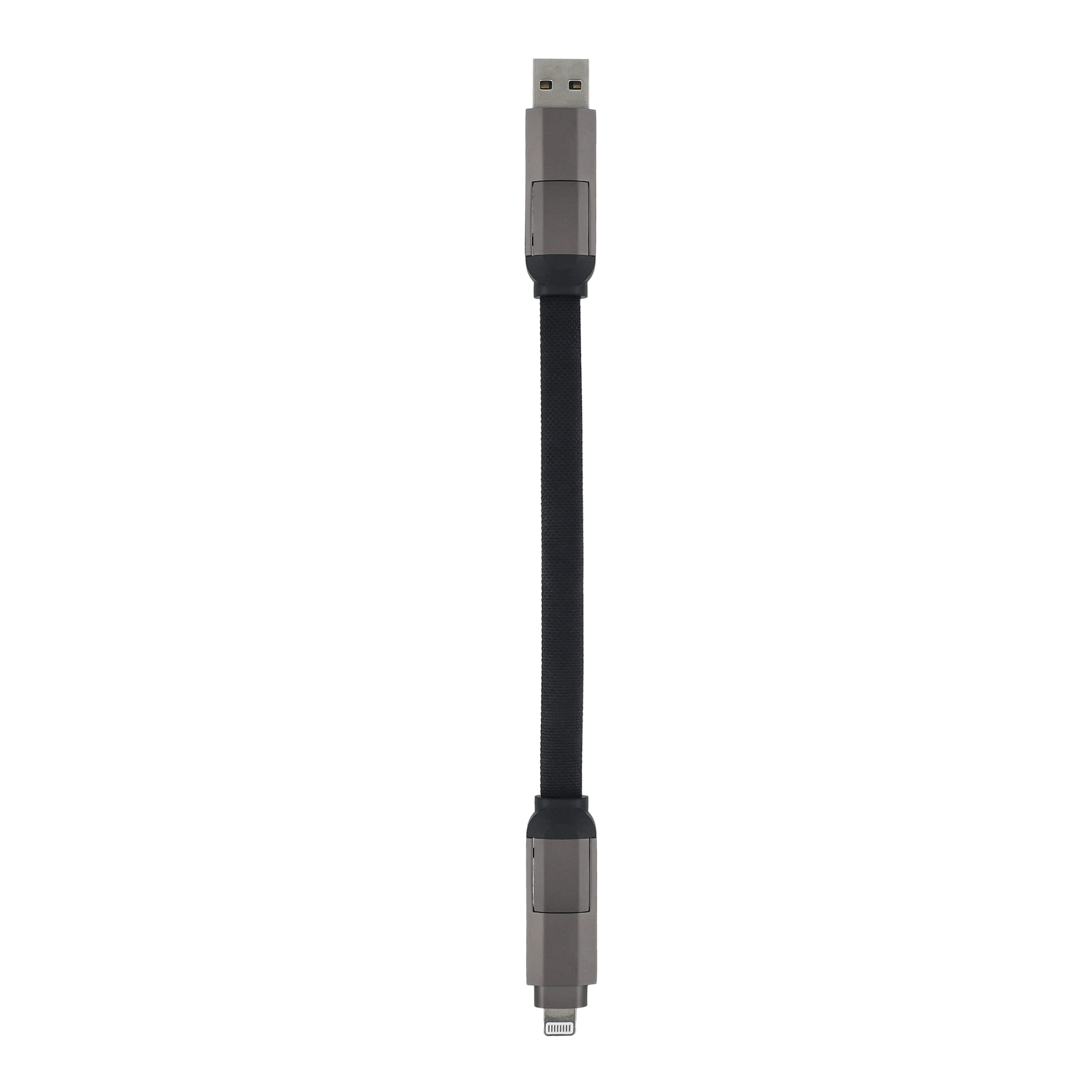 Multifunktionales 4-in-1 Kabel Schlüsselanhänger Größe 60 W