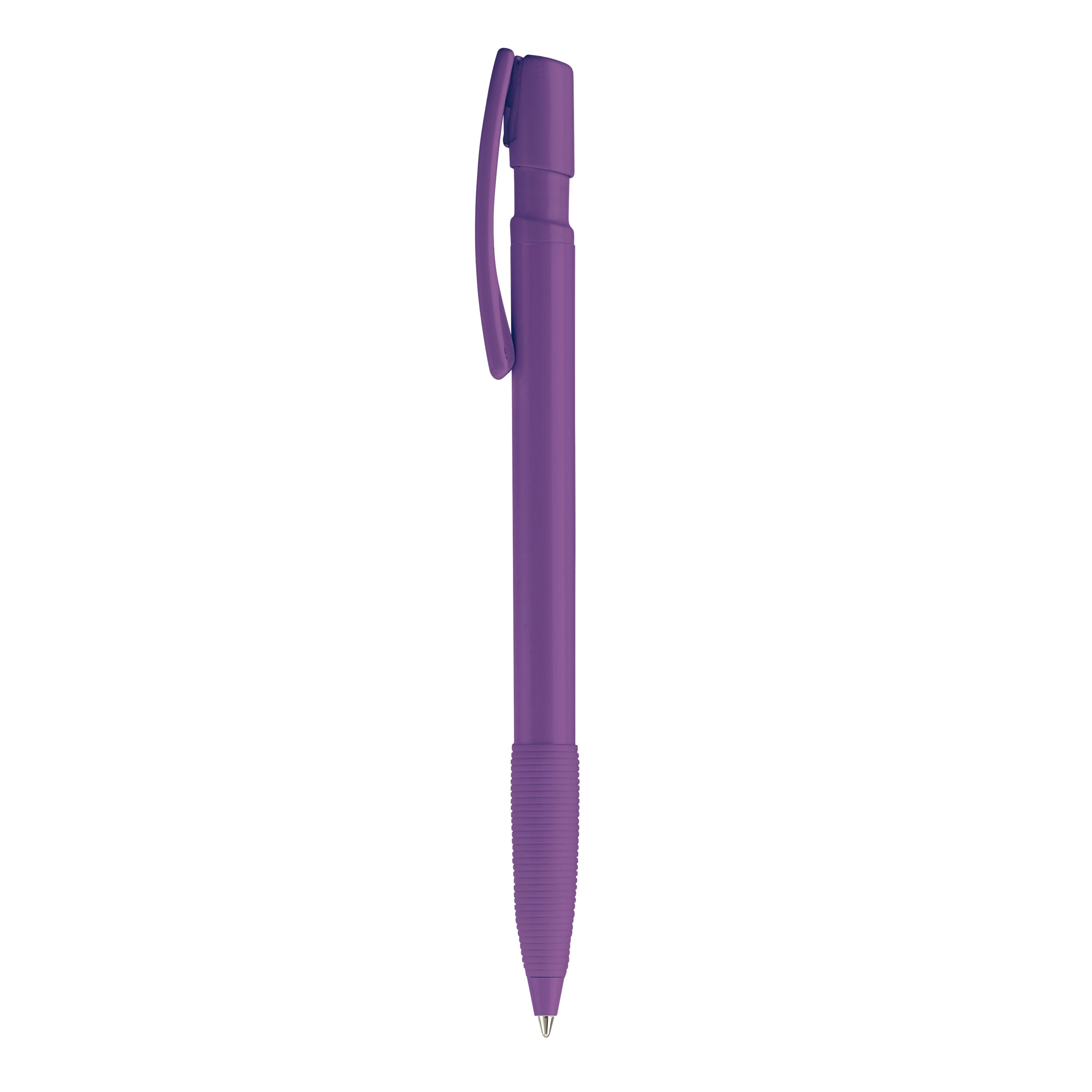 Kugelschreiber Nash Hardcolour mit Gummigriff