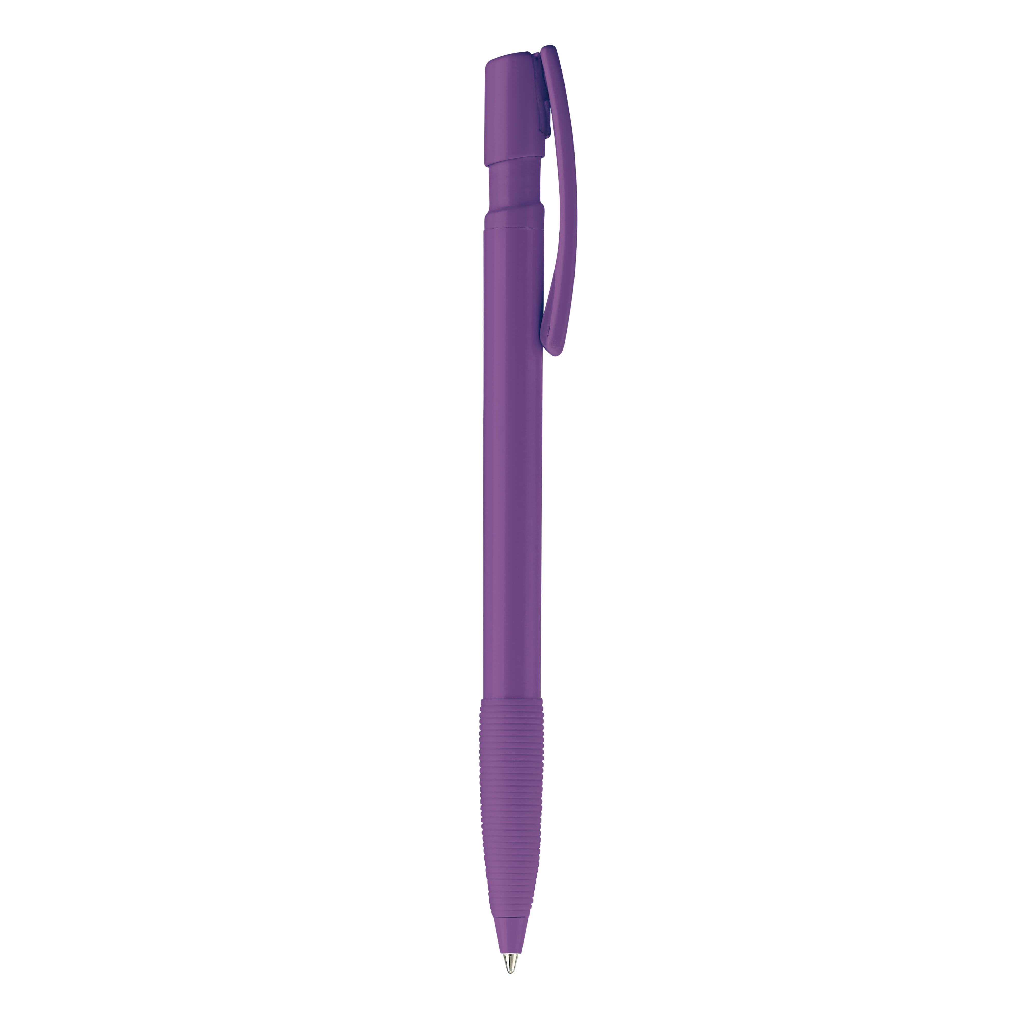Kugelschreiber Nash Hardcolour mit Gummigriff