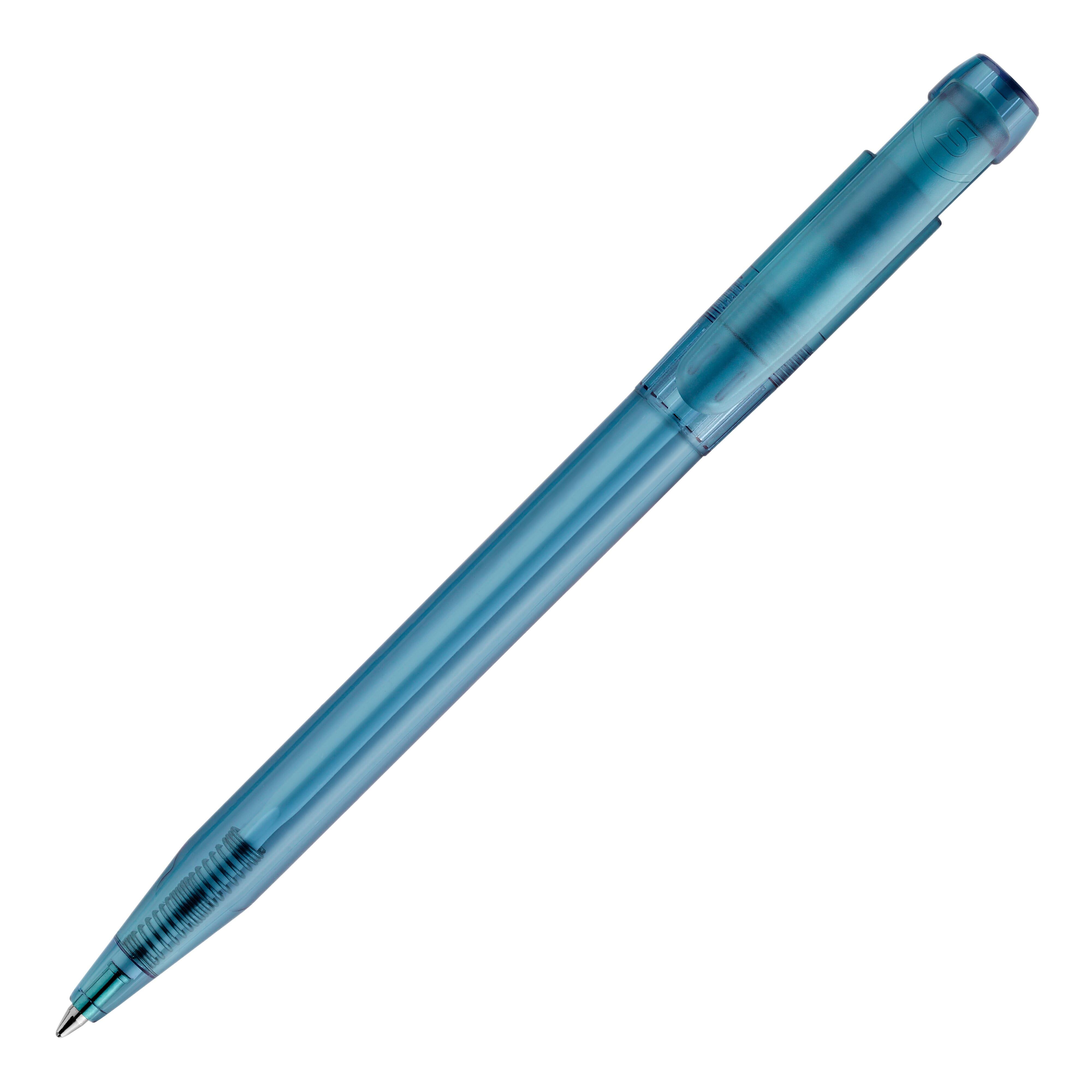 Transparent / Blau