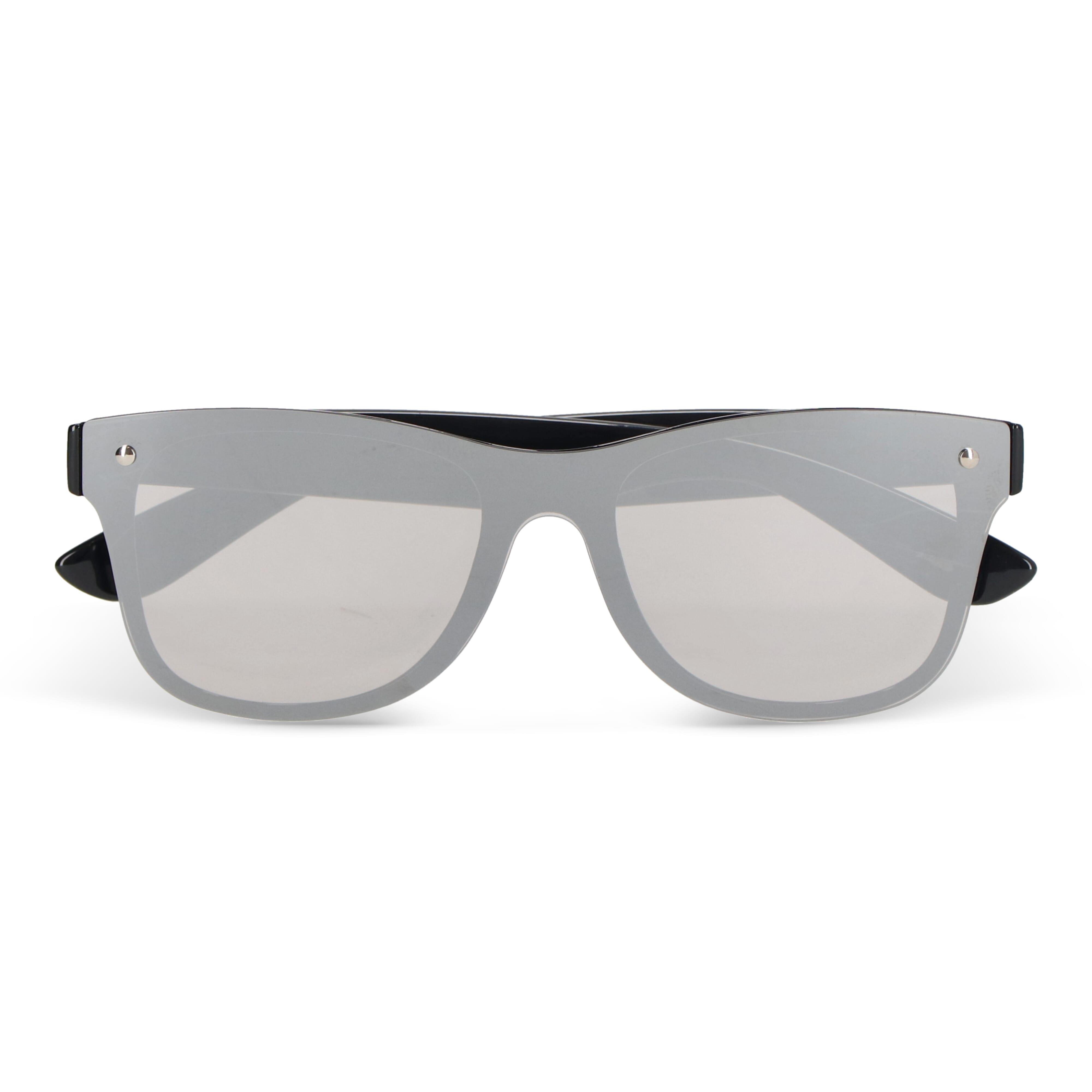 Justin R-PC Sonnenbrille mit verspiegelten Uni-Gläsern UV400
