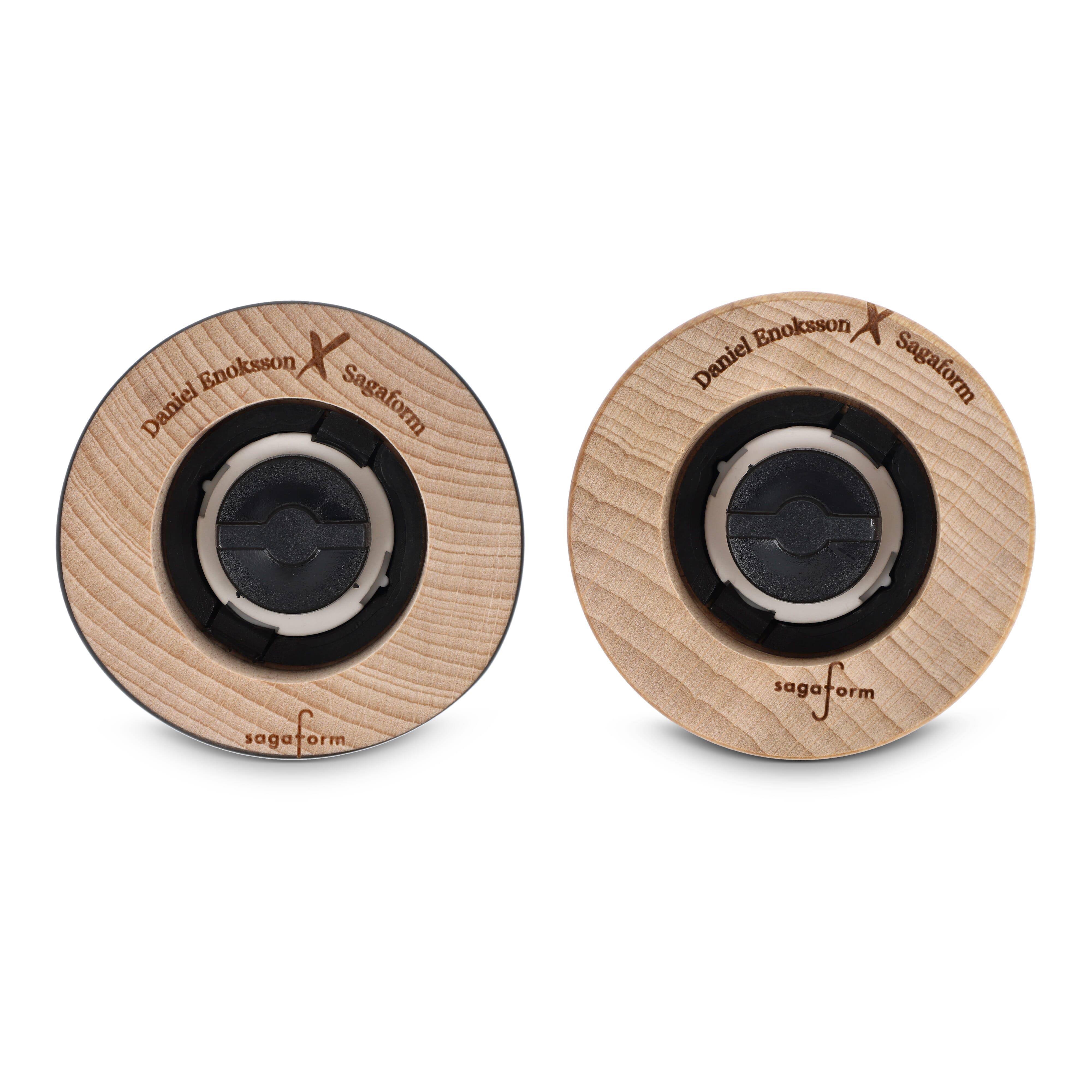 Sagaform ´Gurken´ Salz- und Pfeffermühle Set klein, 15 cm