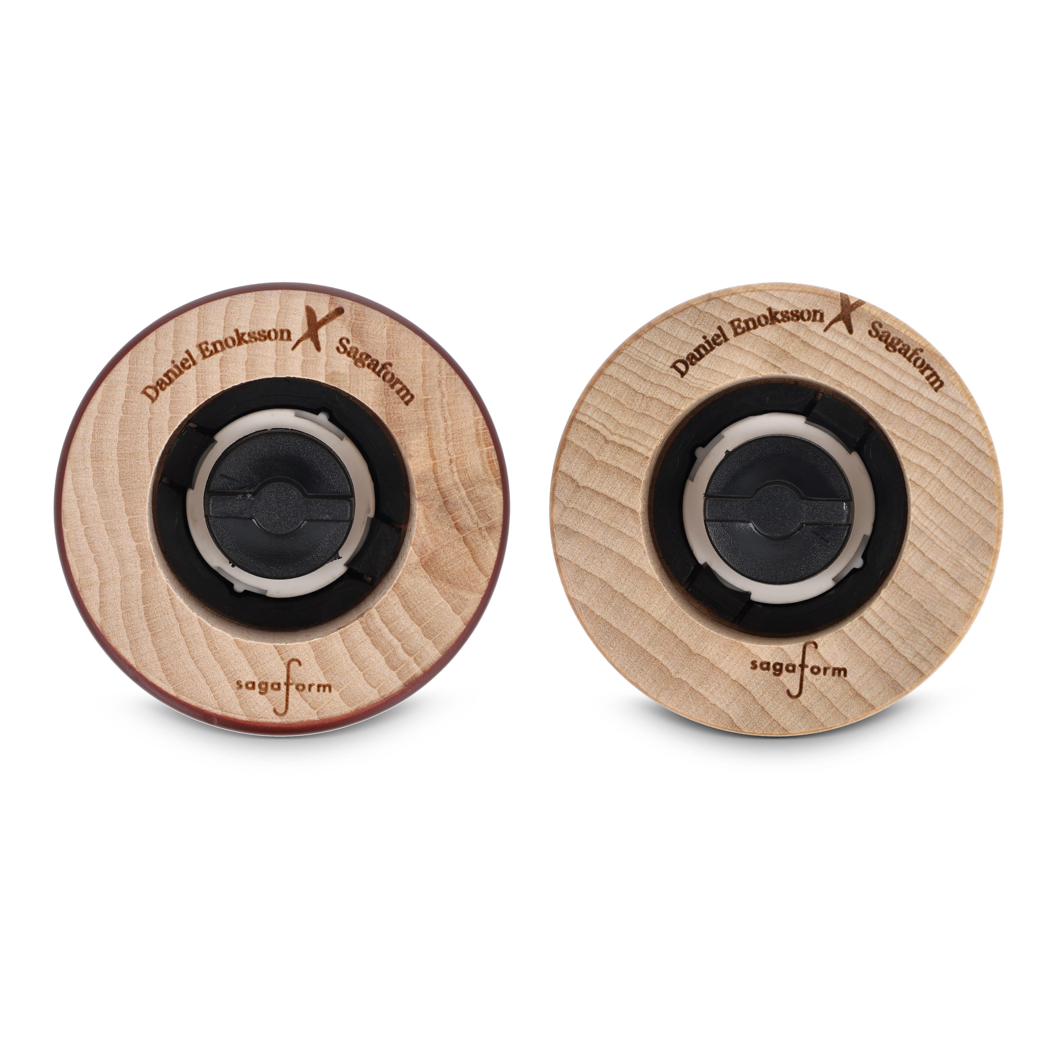 Sagaform ´Gurken´ Salz- und Pfeffermühle Set klein, 15 cm