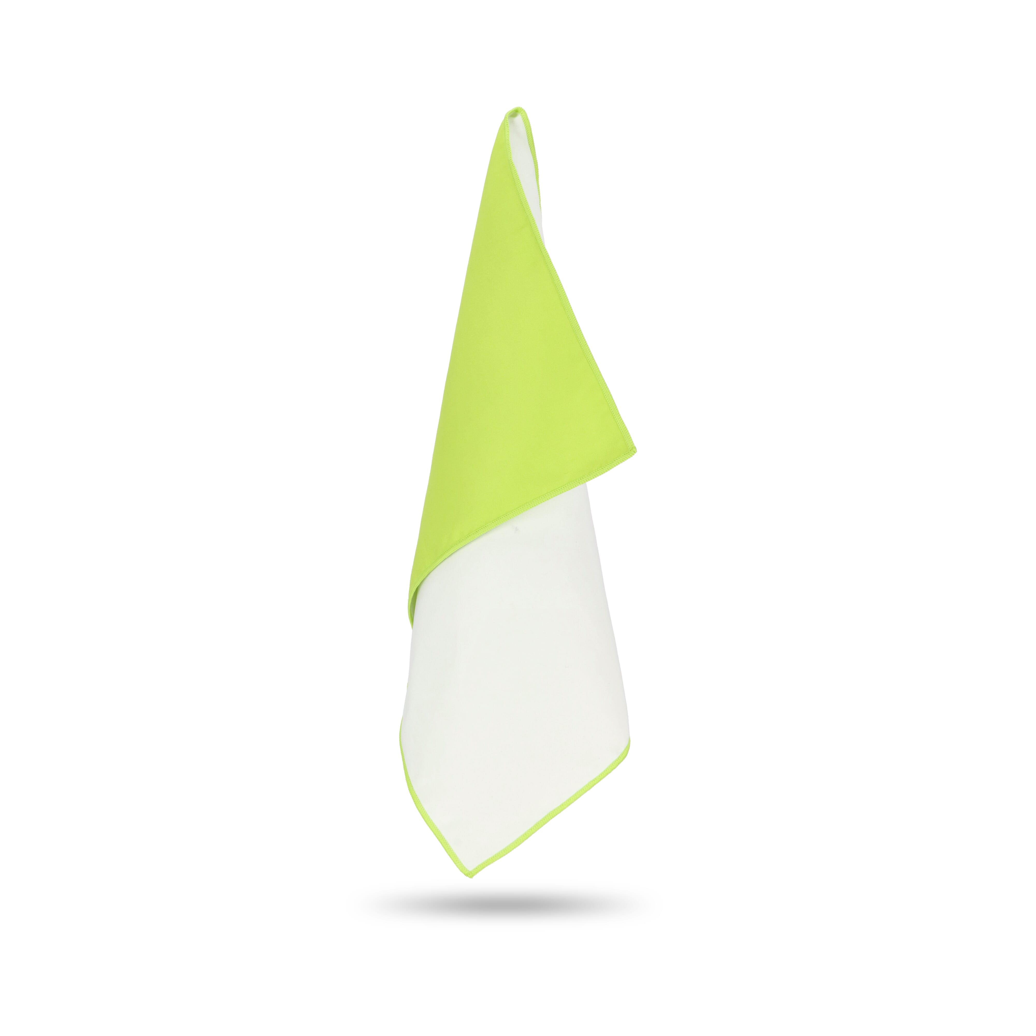 R-PET-Schnelltrocknungshandtuch 40 × 80 cm mit Beutel, Sublimationsdruck.