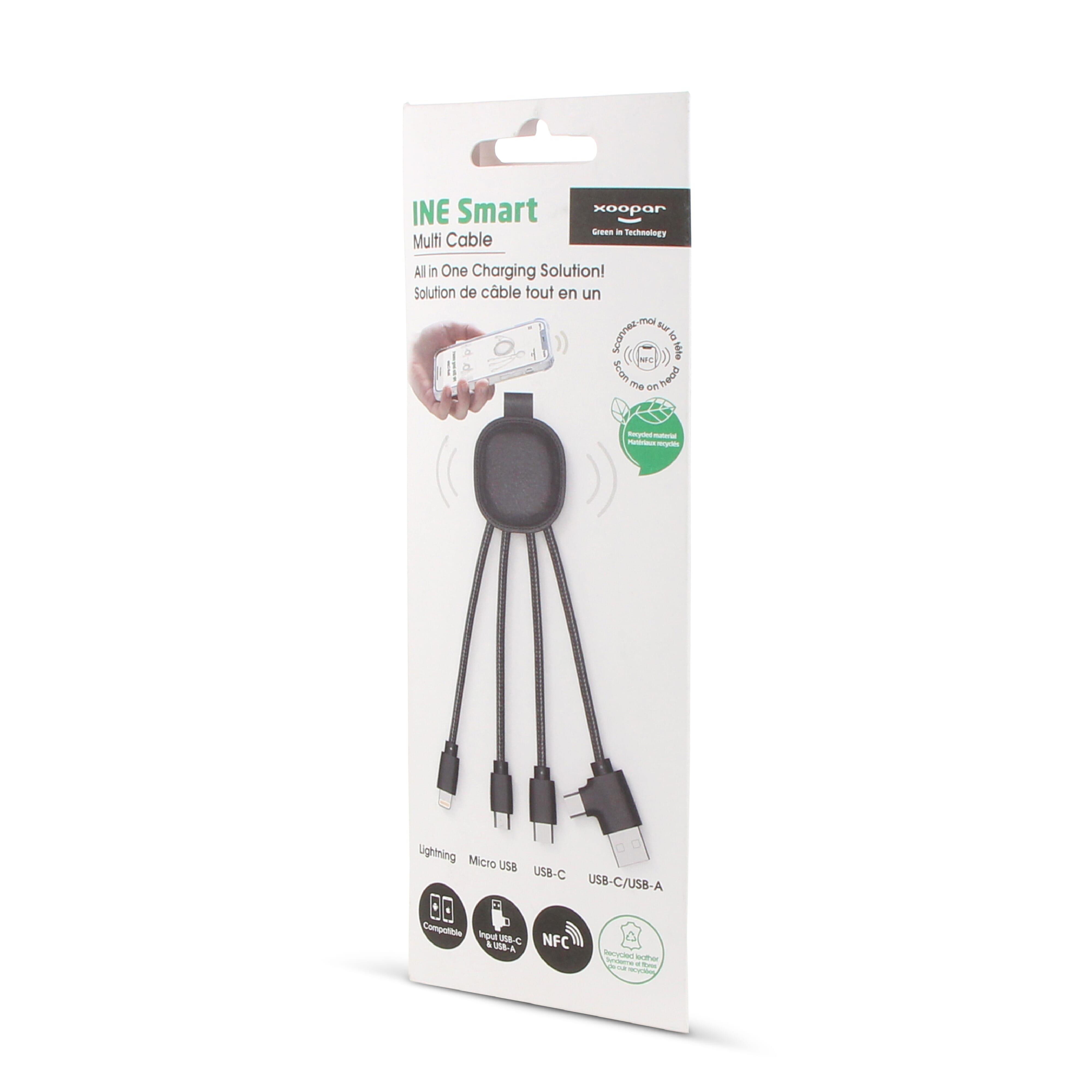 4000 | Xoopar Iné Smart Charging cable with NFC