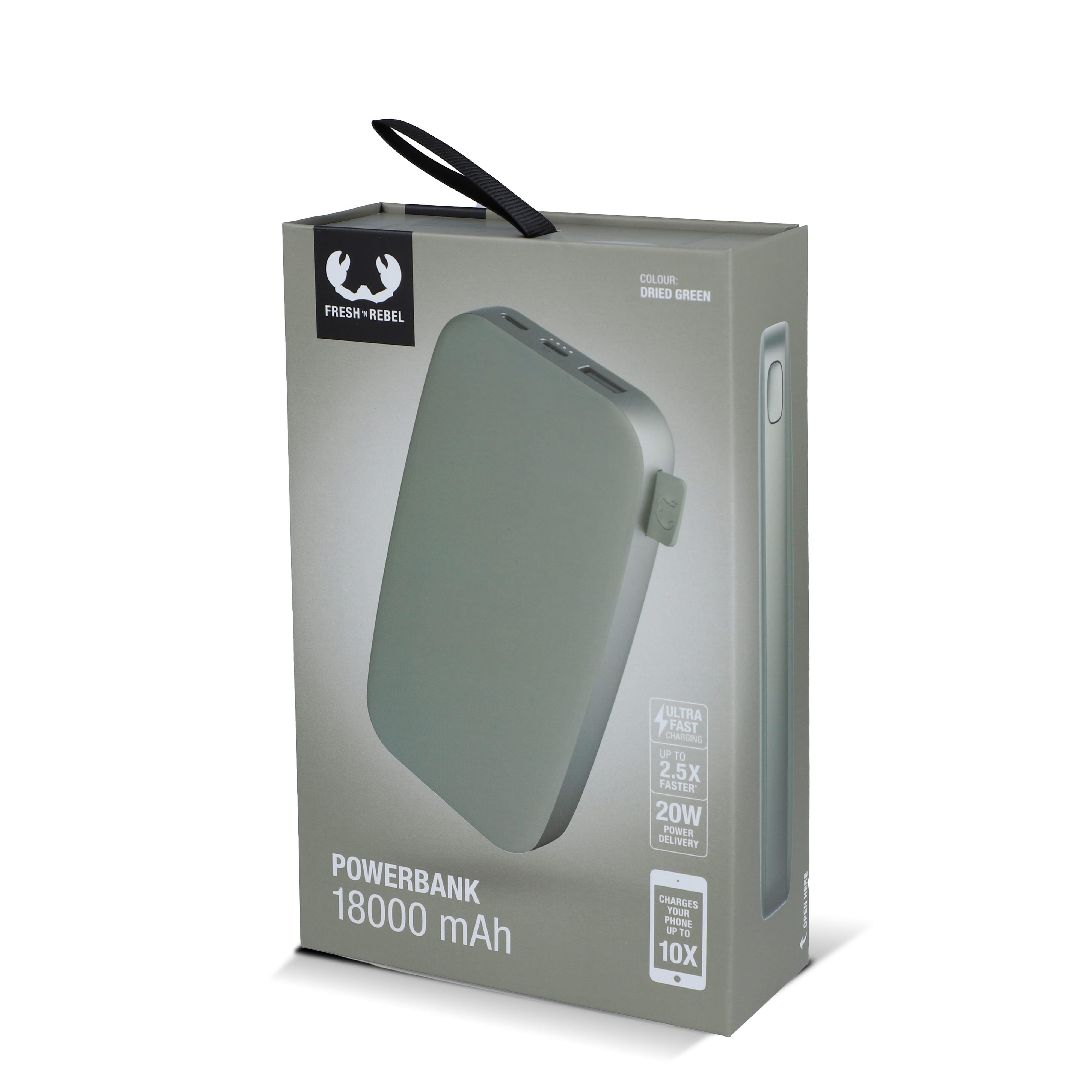 2PB18100 | Fresh ´n Rebel Powerbank 18000mAh USB-C Fast Charging 20W