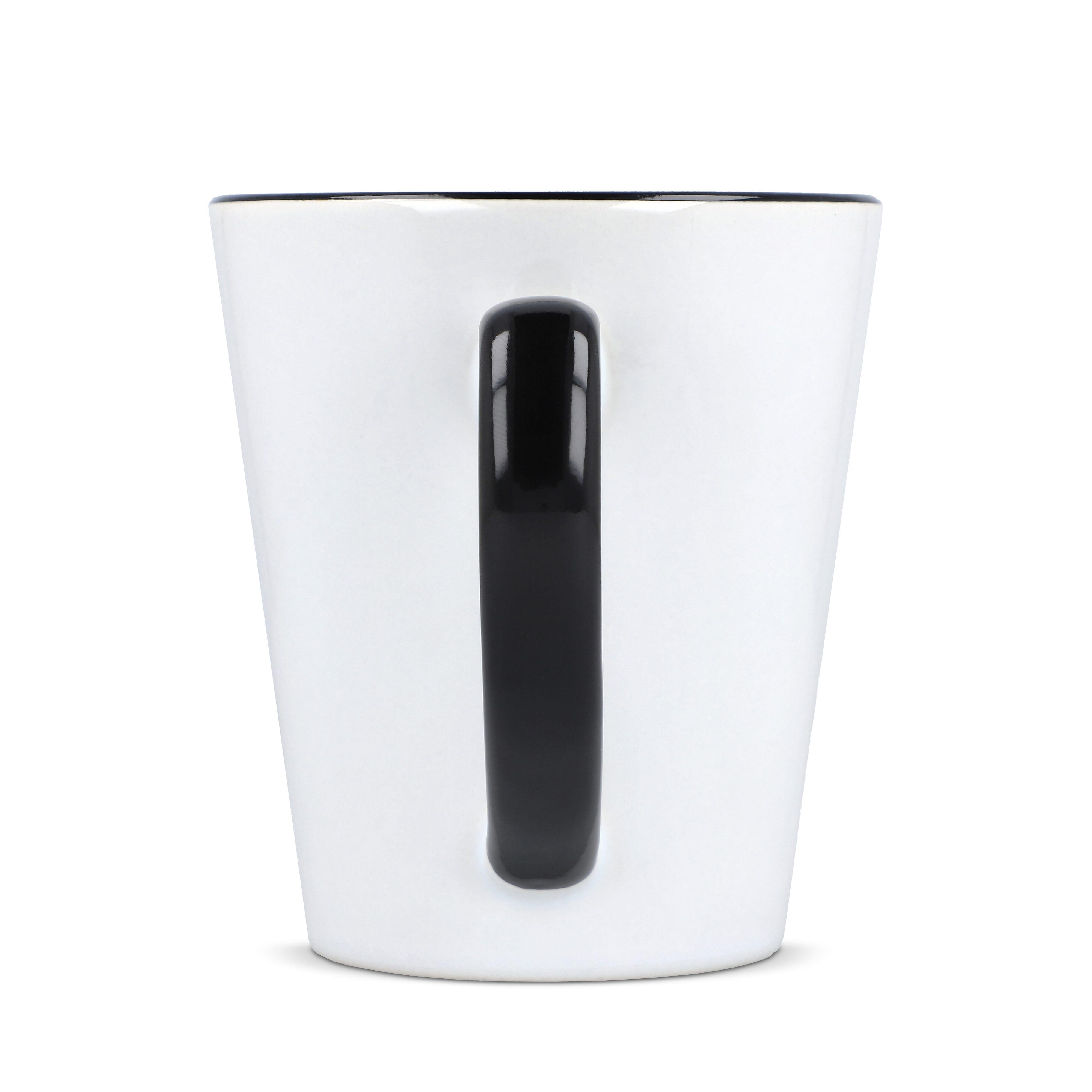 Melbourne Sublimationsbecher farbiger Rand & Henkel 300ml