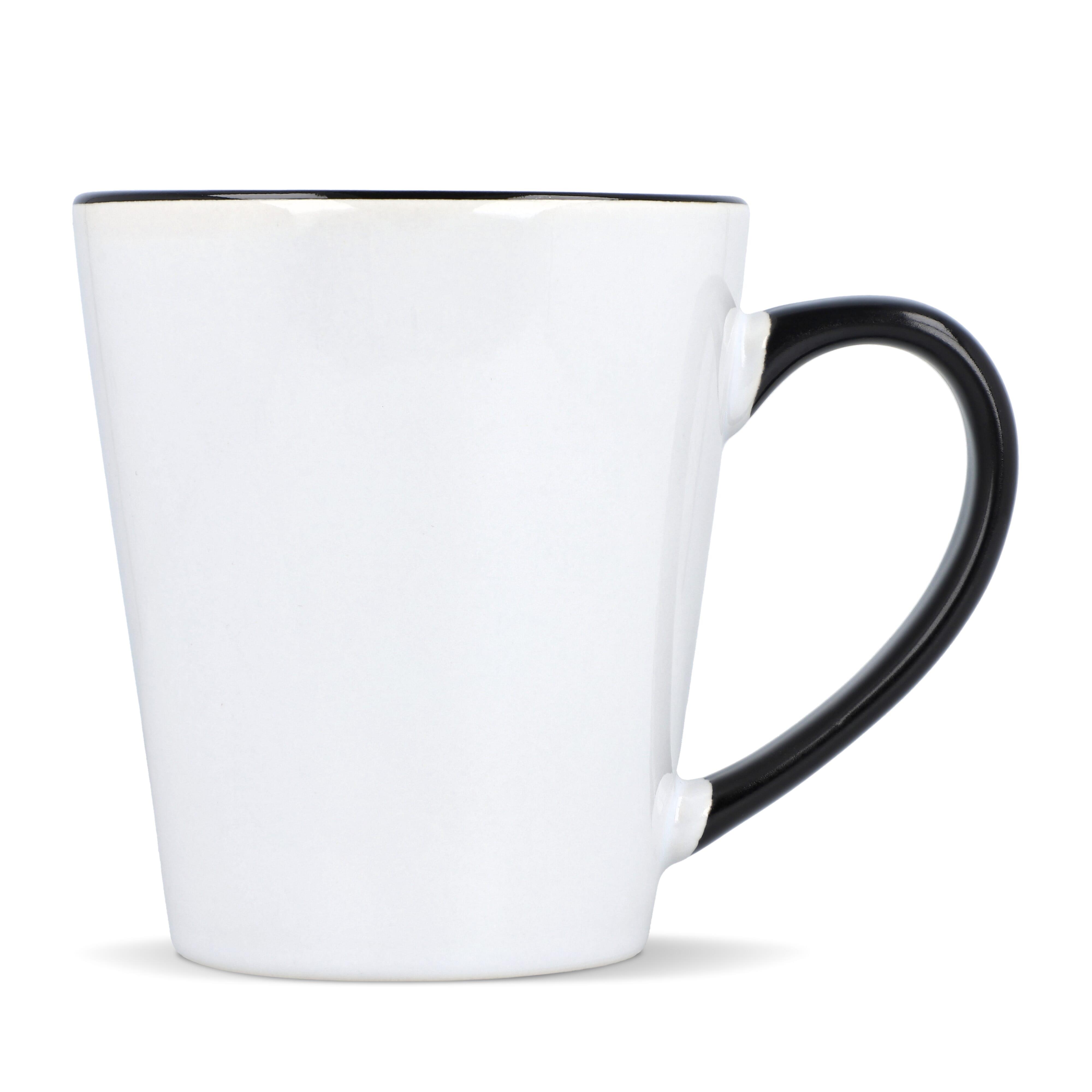 Melbourne Sublimationsbecher farbiger Rand & Henkel 300ml