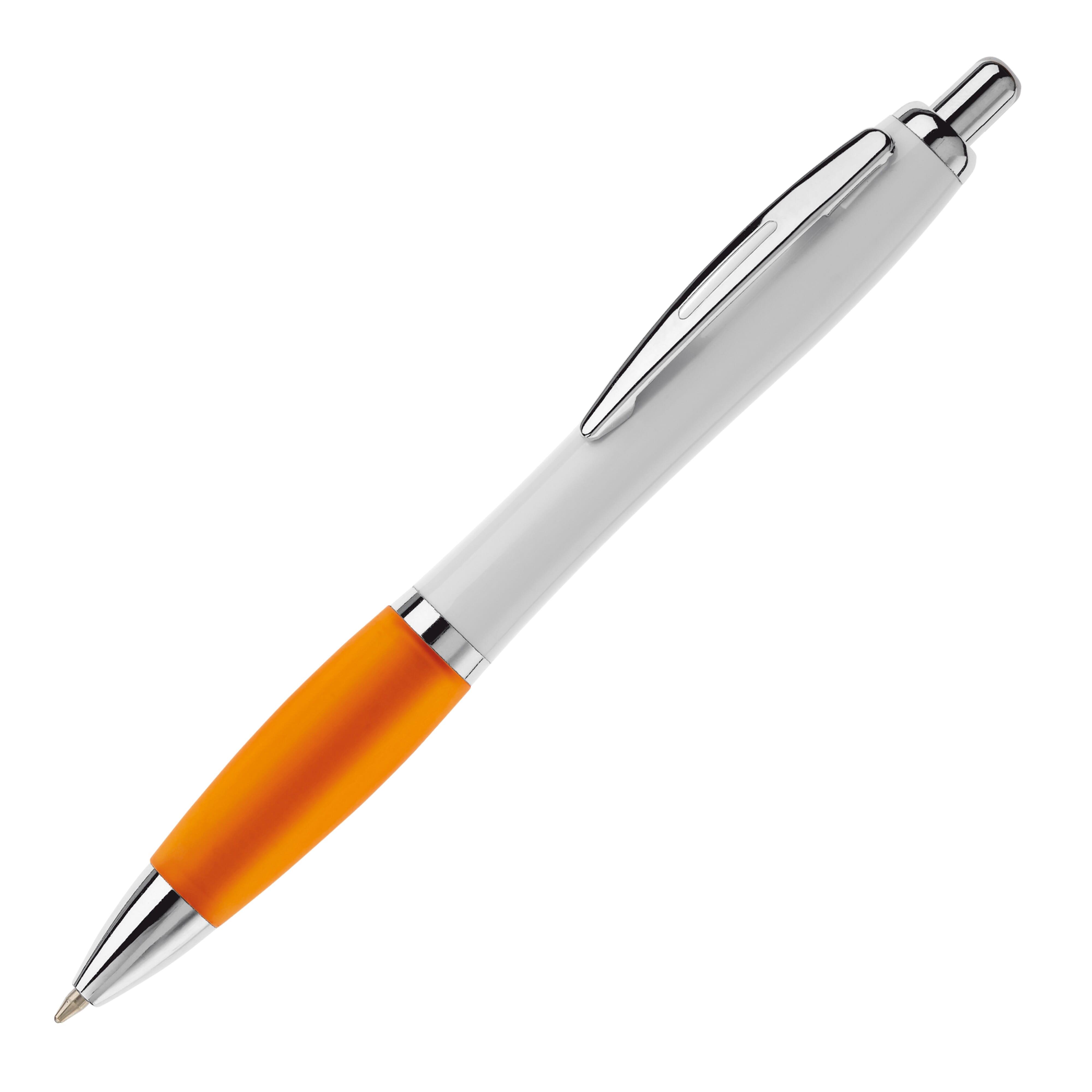 Weiss / Orange