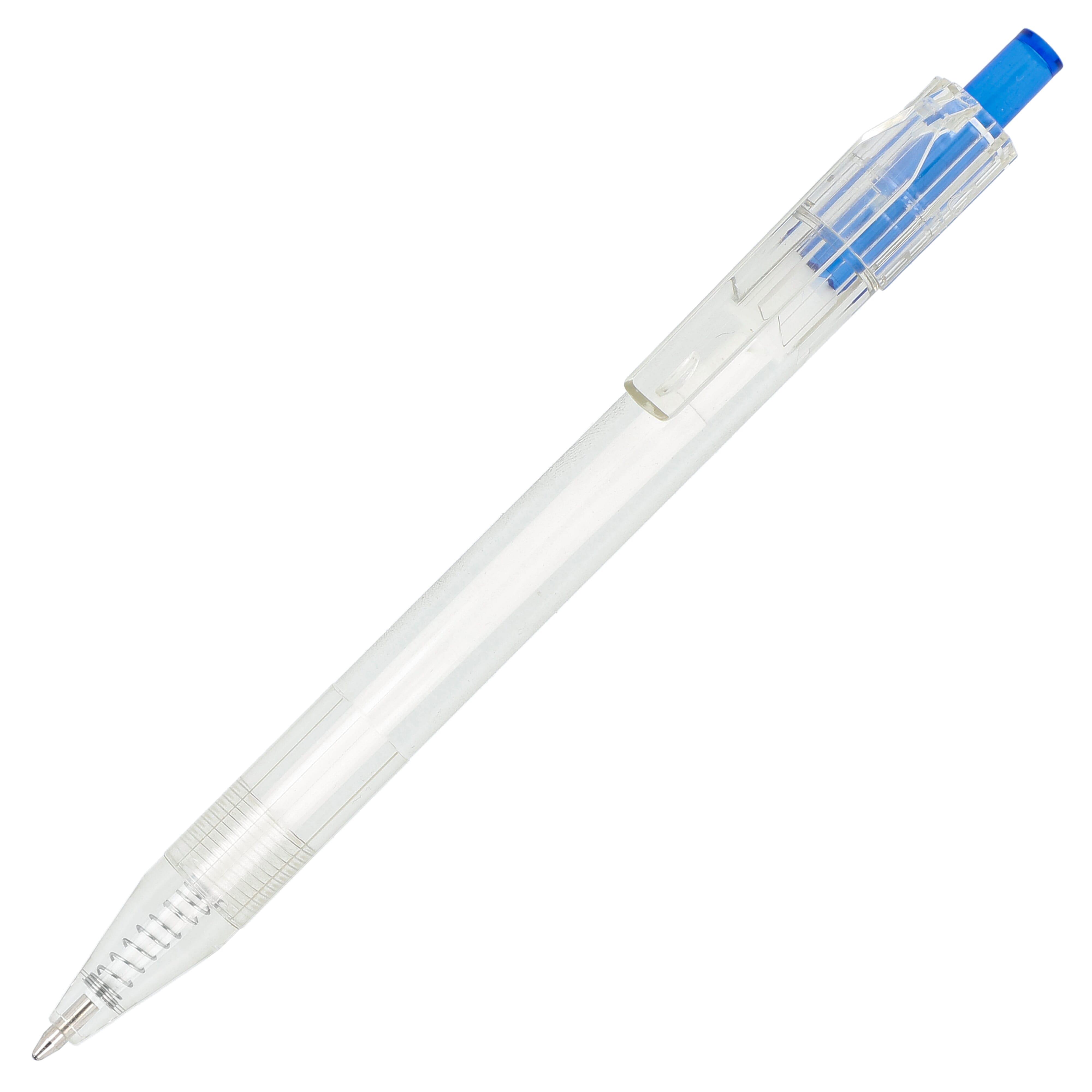 Transparent / Blau