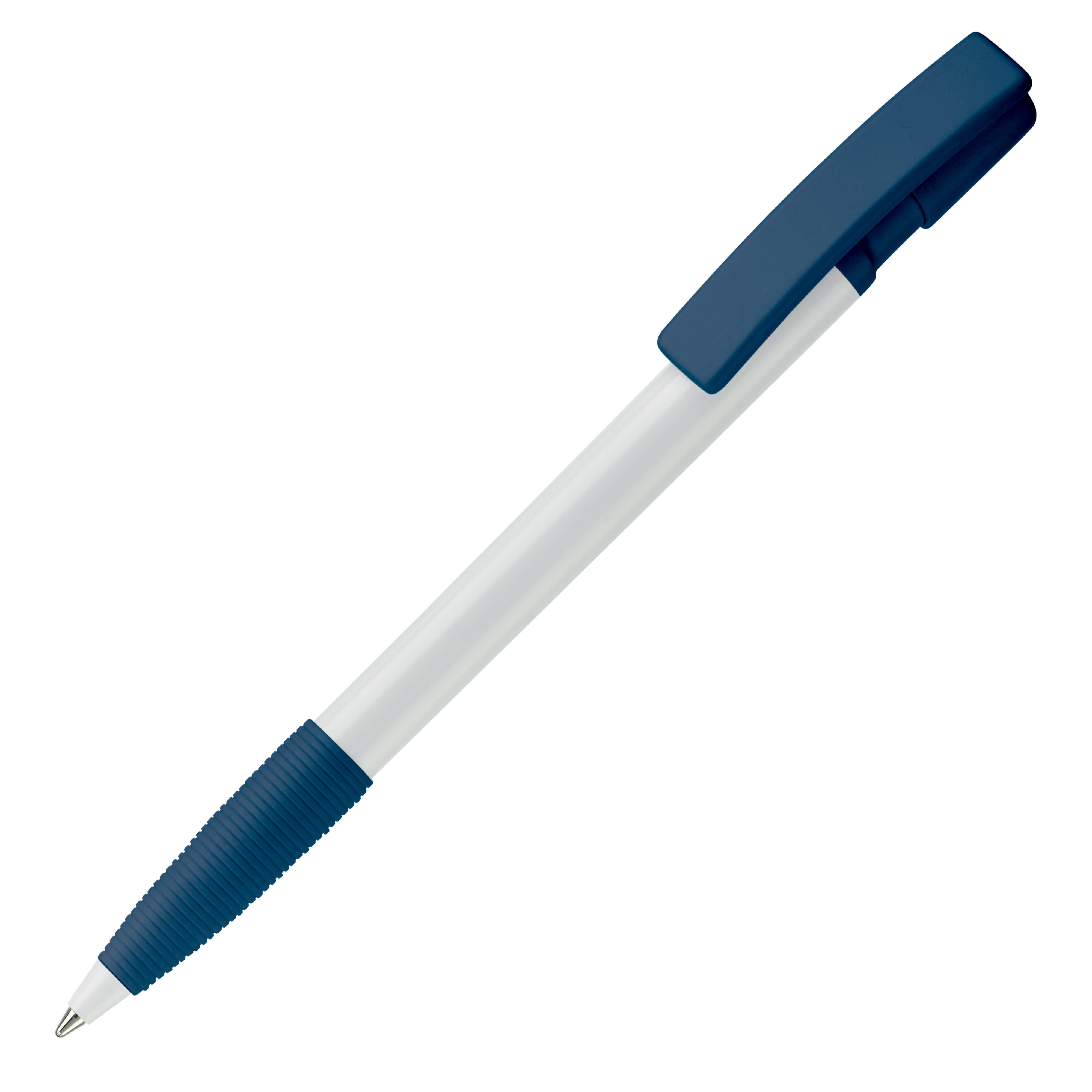 Weiss / Dunkelblau
