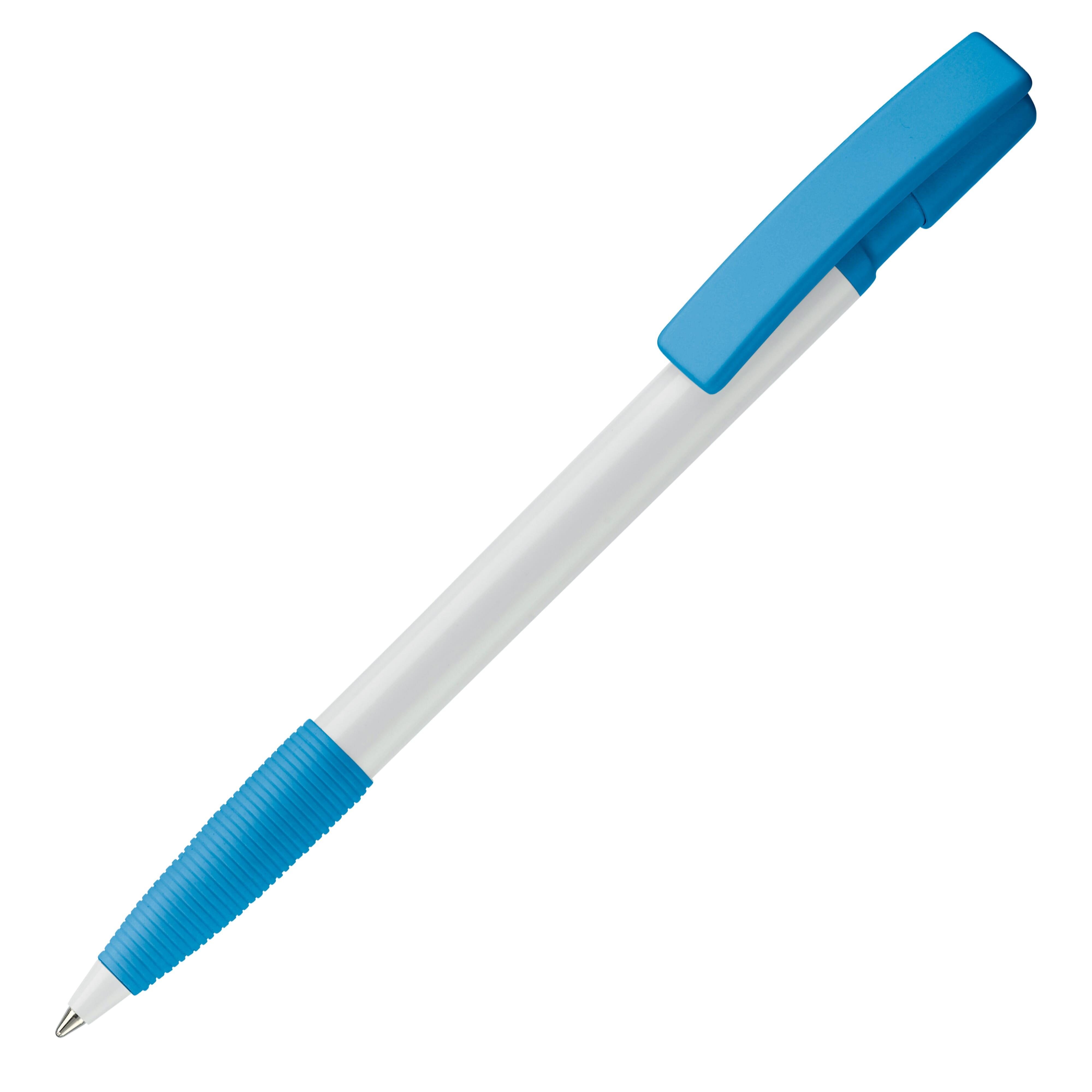 Weiss / Hellblau