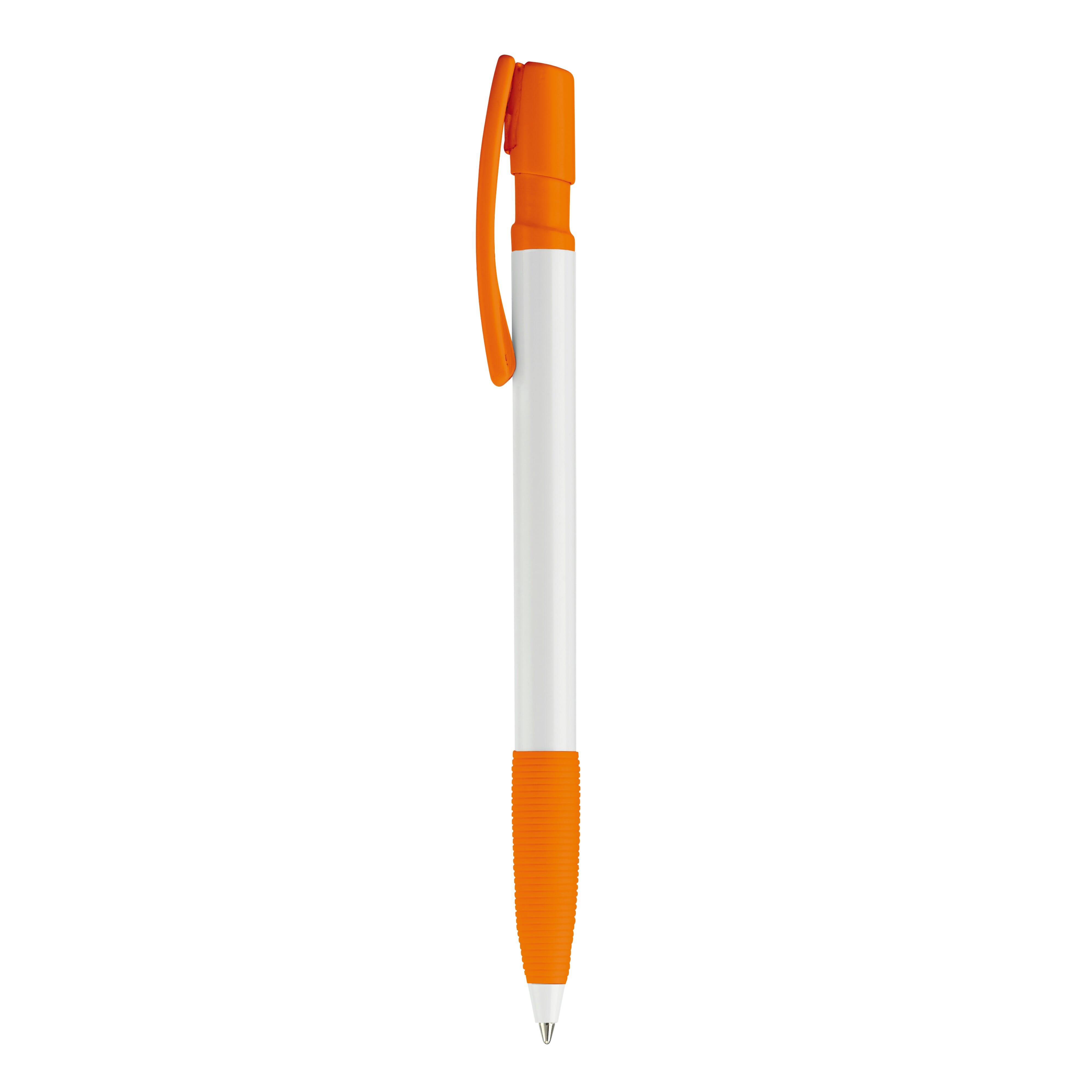 Kugelschreiber Nash Hardcolour mit Gummigriff