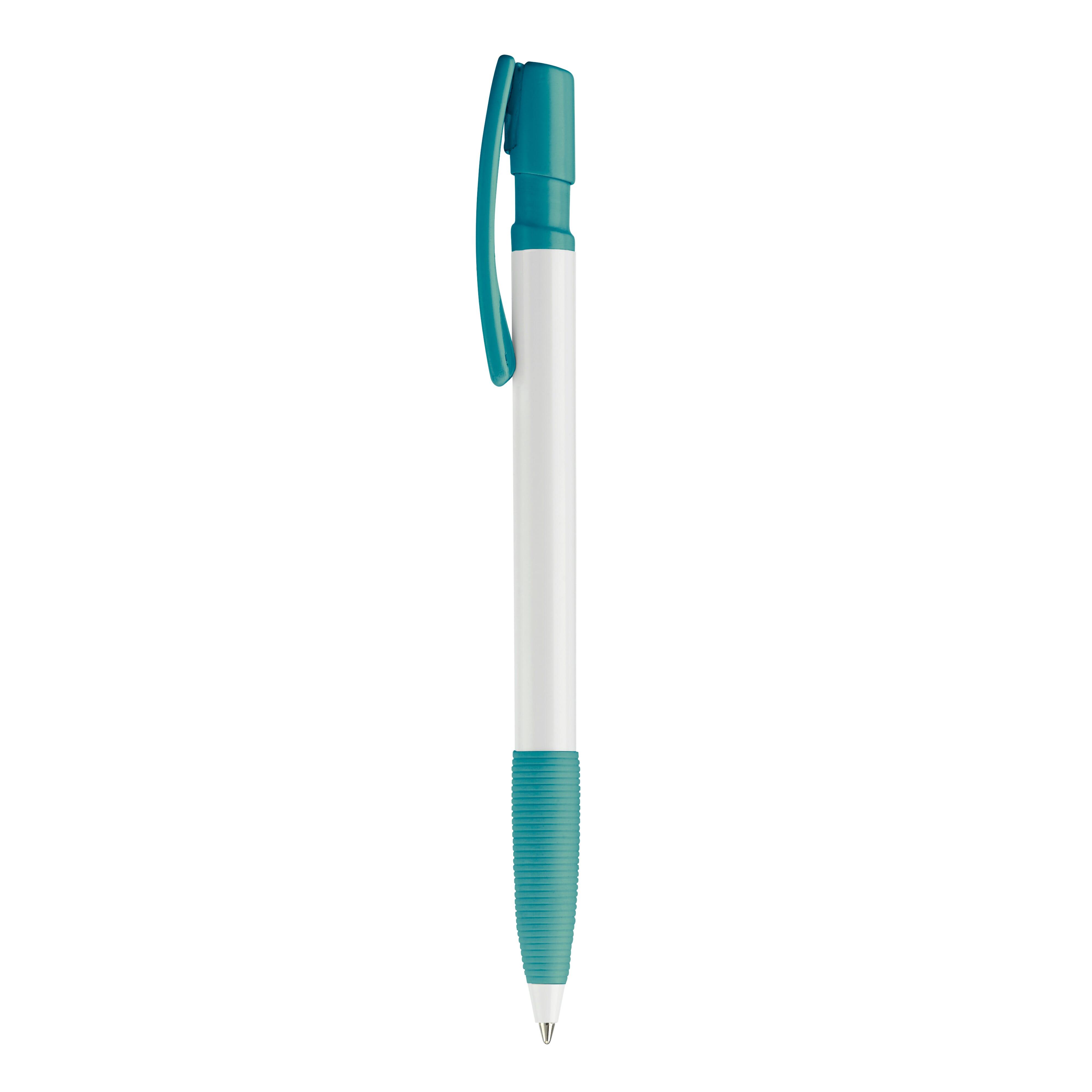 Kugelschreiber Nash Hardcolour mit Gummigriff