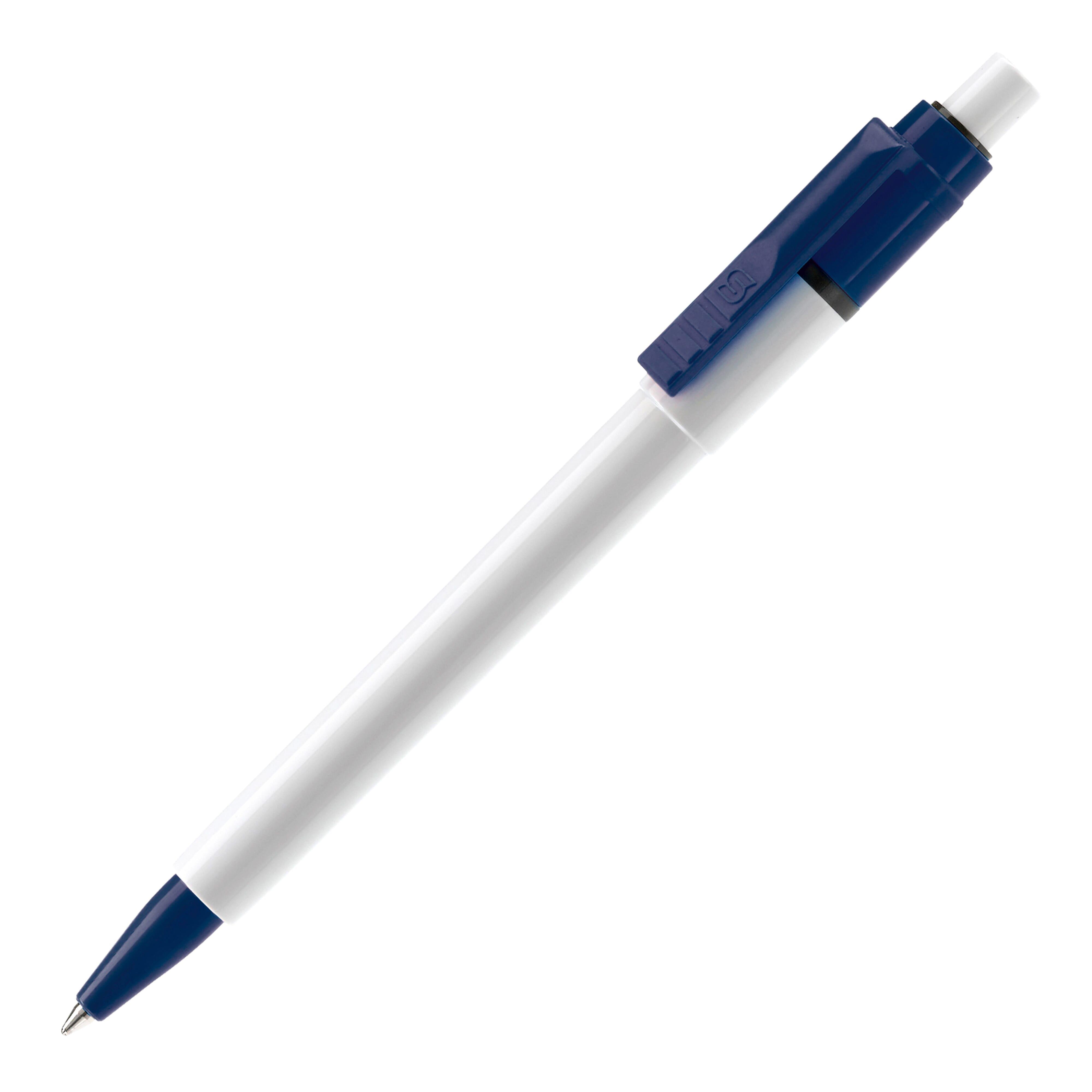 Weiss / Dunkelblau