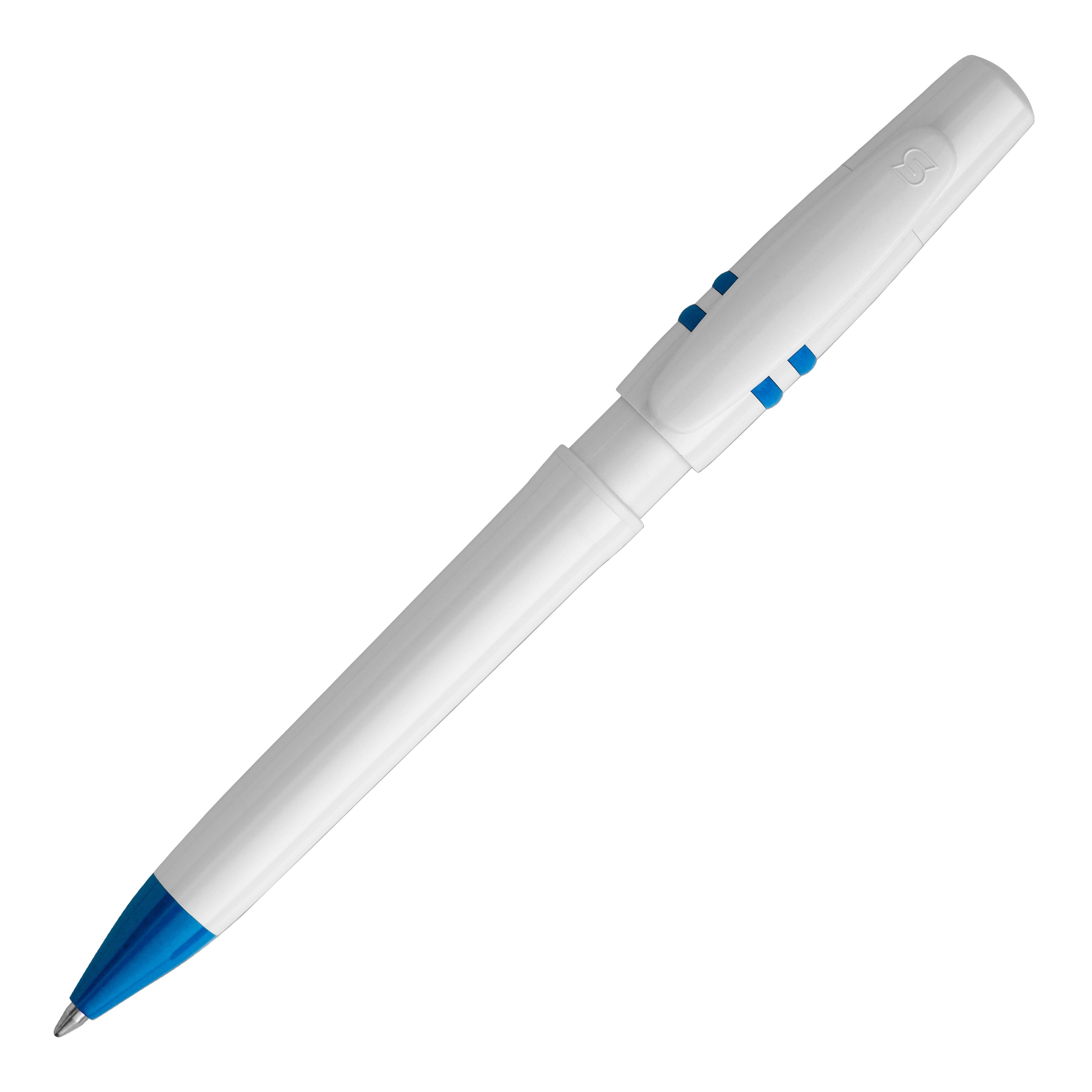 Weiss / Blau