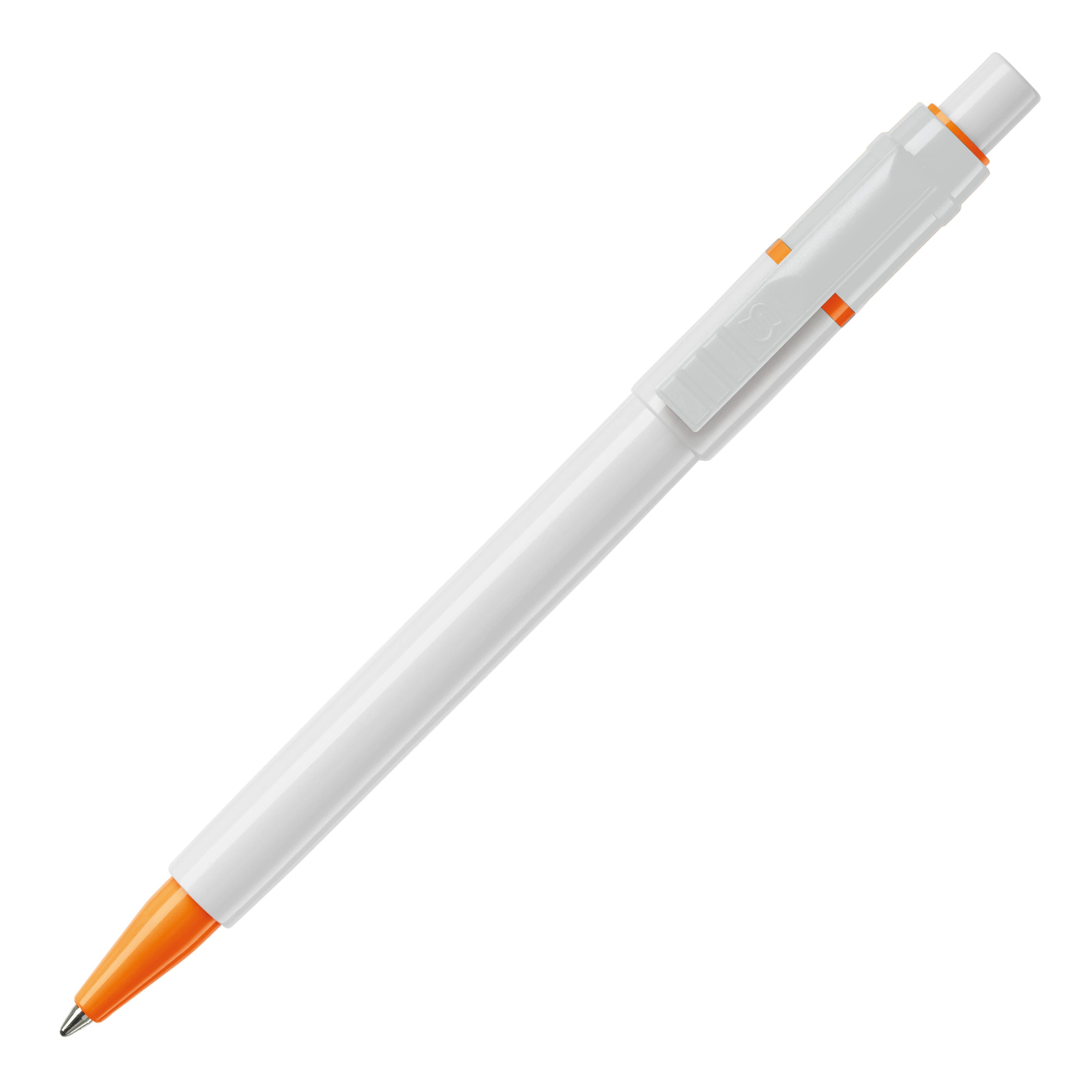 Weiss / Orange
