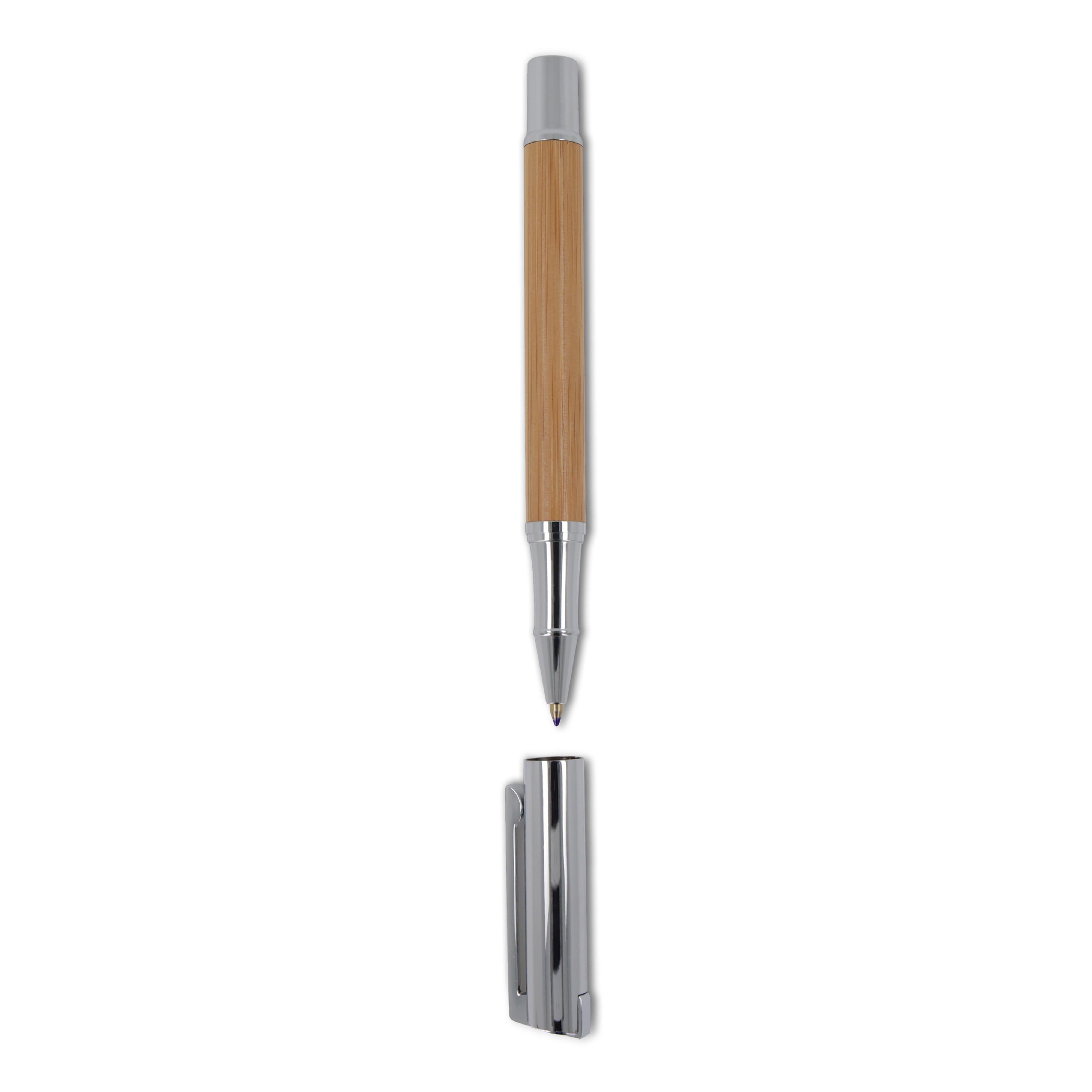Kugelschreiber und Rollerball Bambus