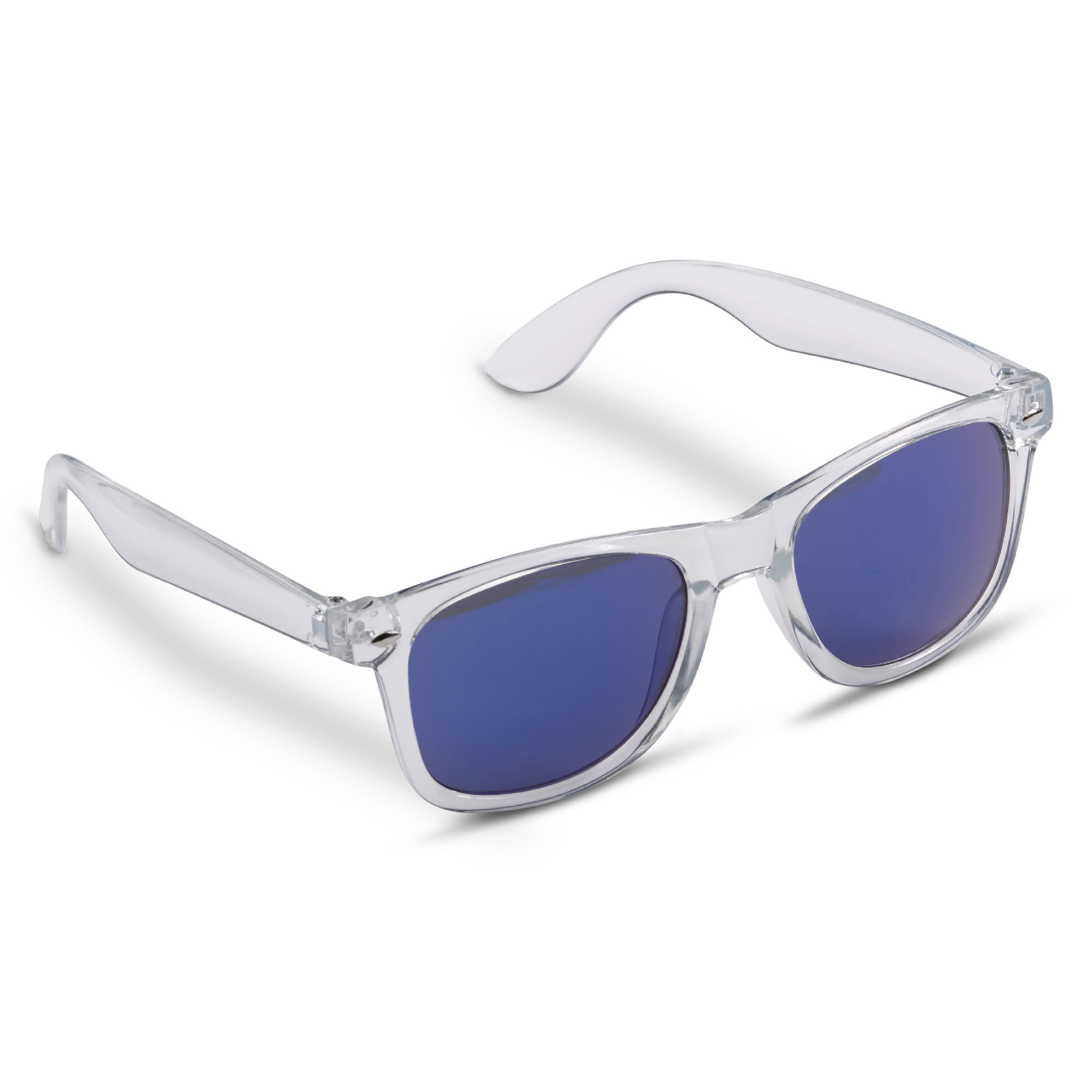 Transparent / Blau