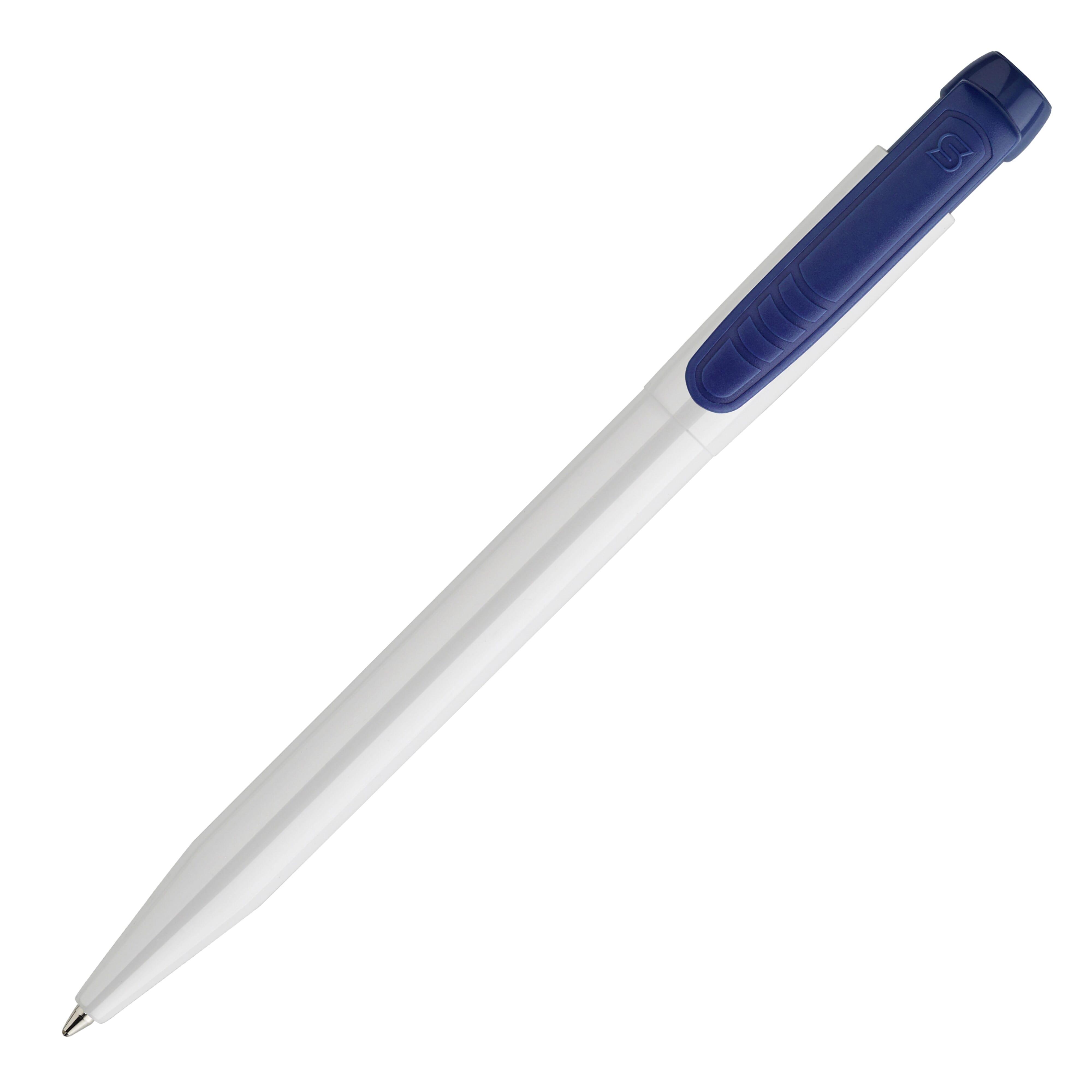 Weiss / Dunkelblau