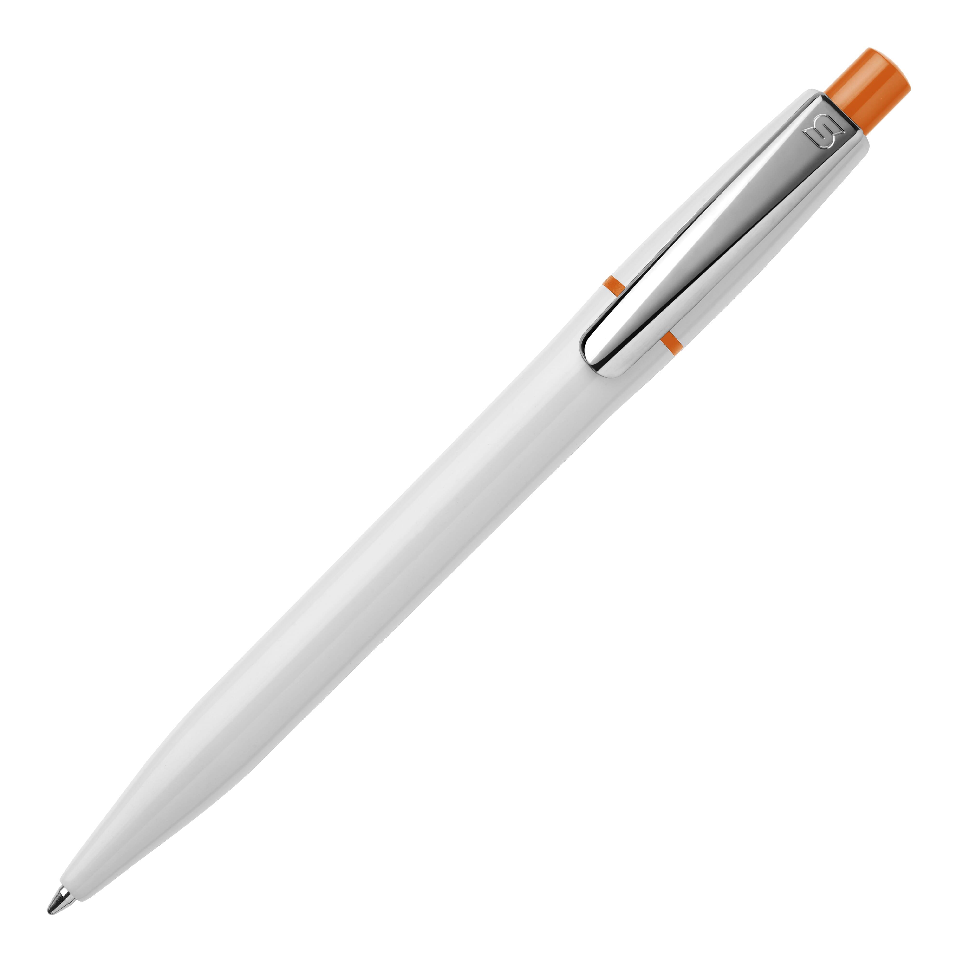 Weiss / Orange