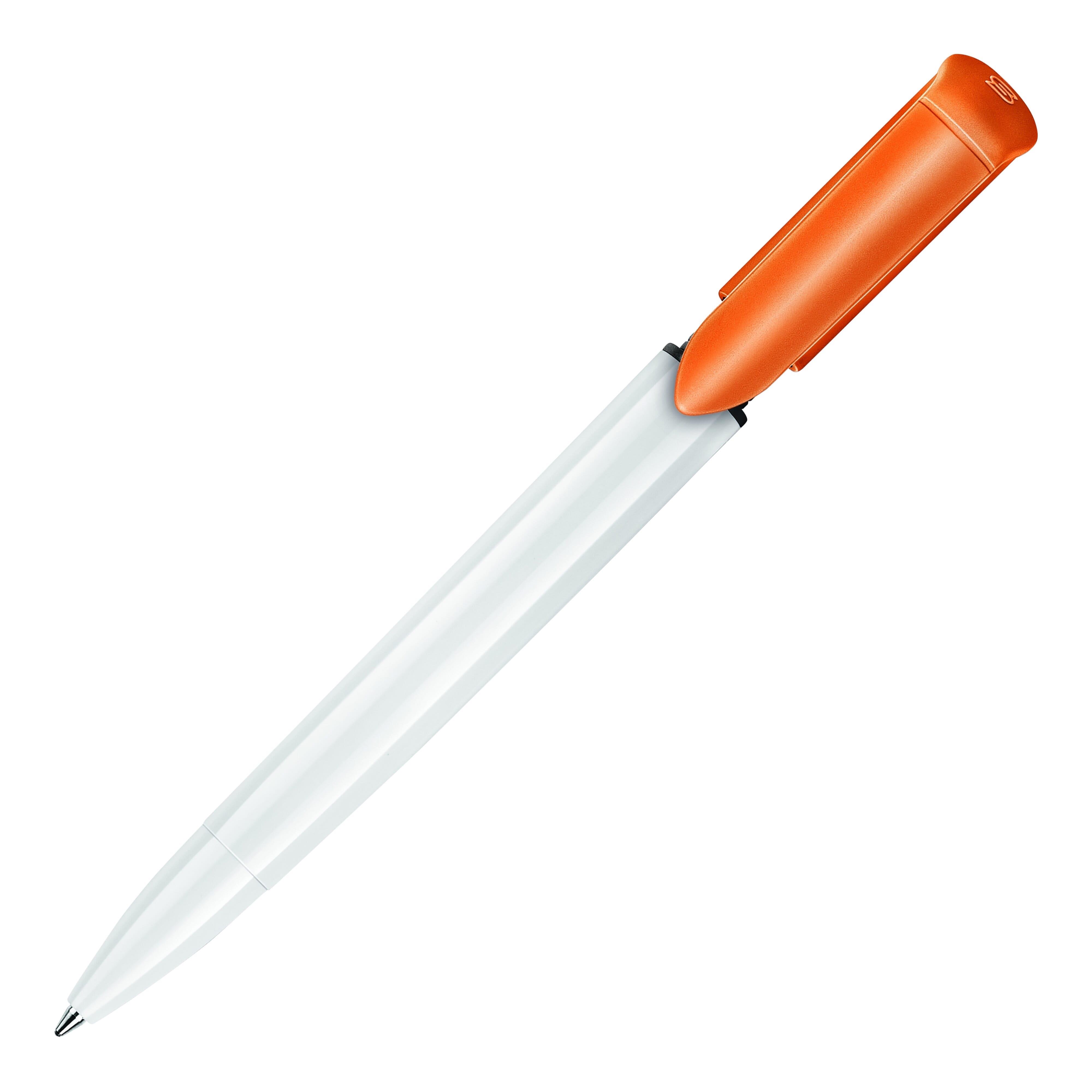 Weiss / Orange