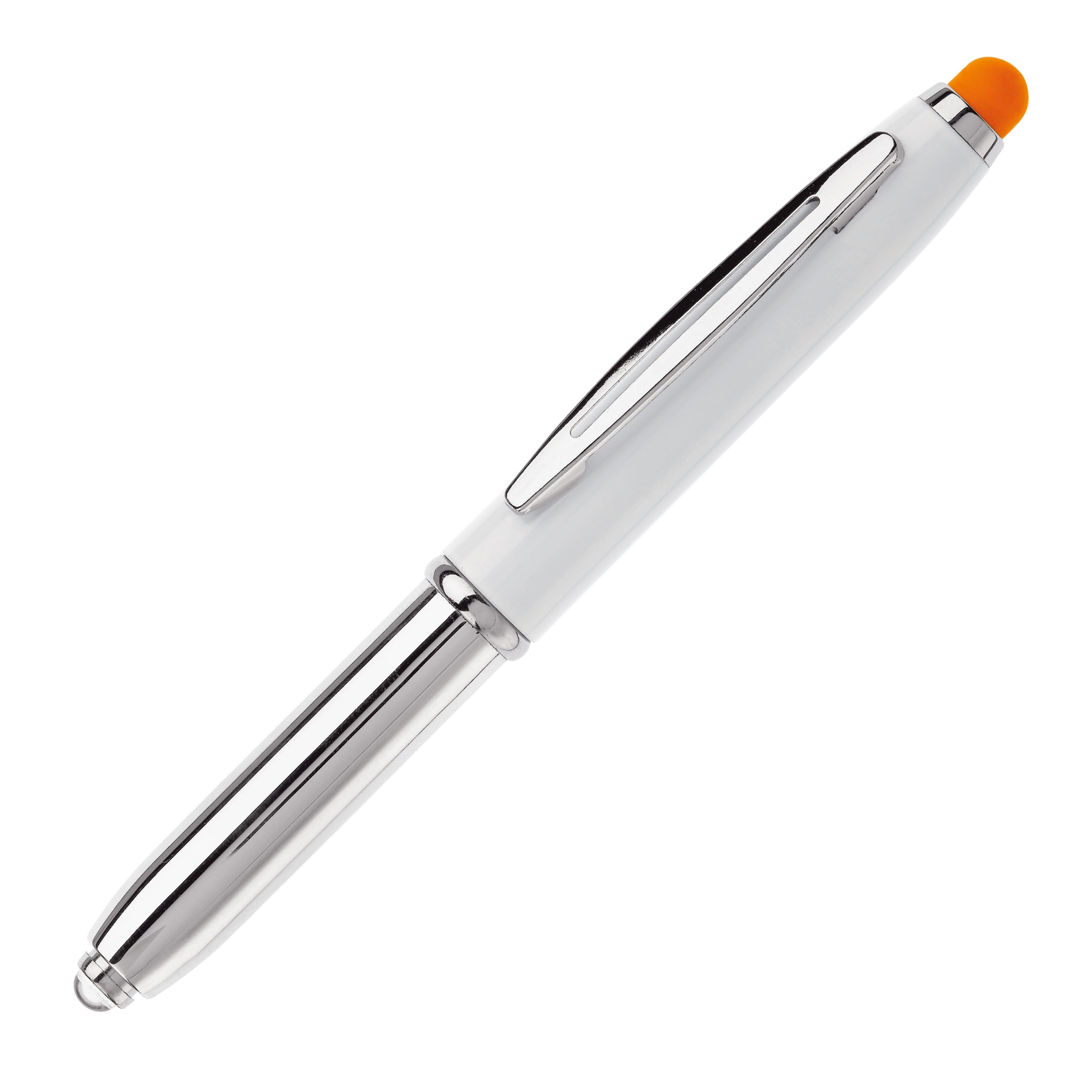 Weiss / Orange