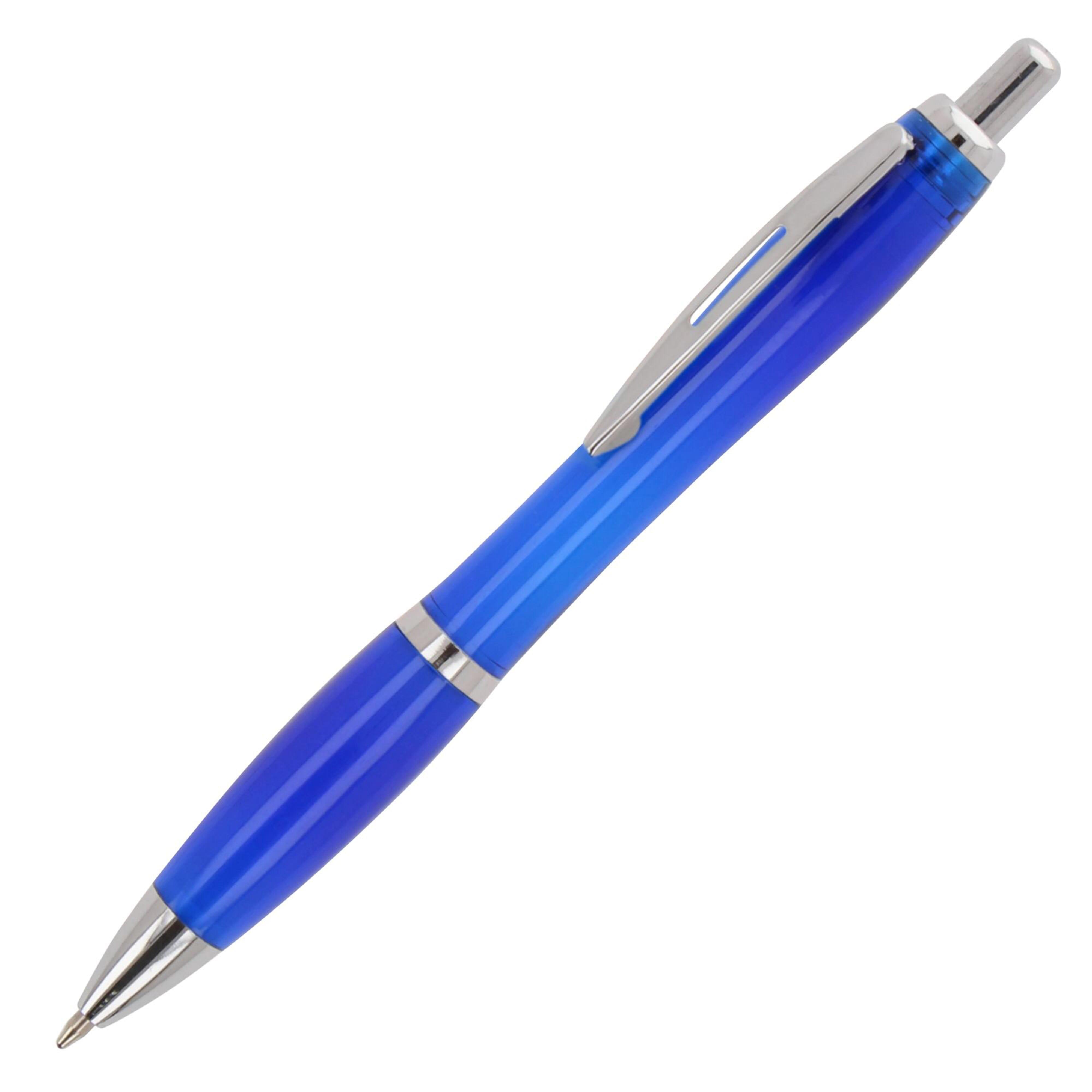Transparent / Blau