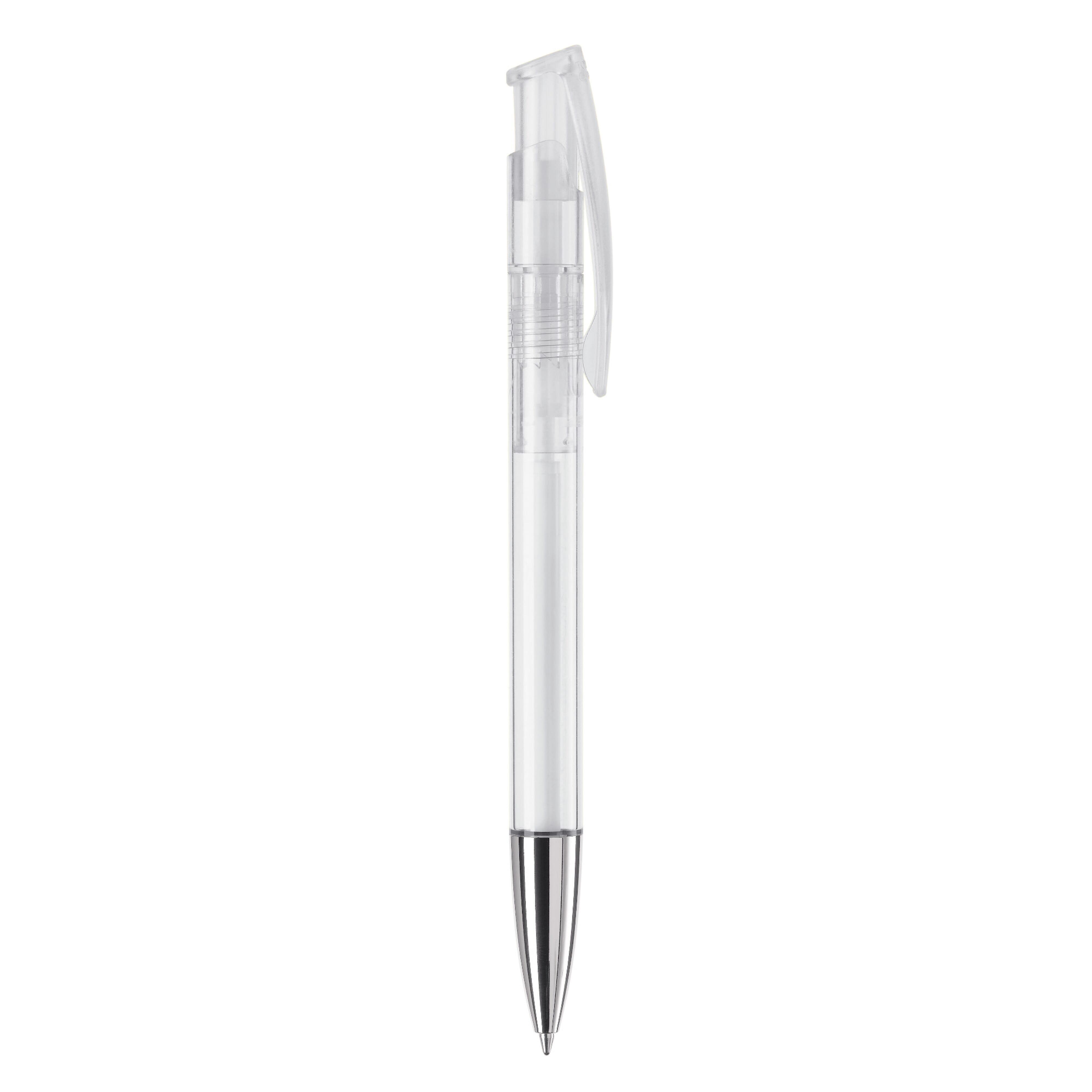 Kugelschreiber Avalon Transparent mit Metallspitze