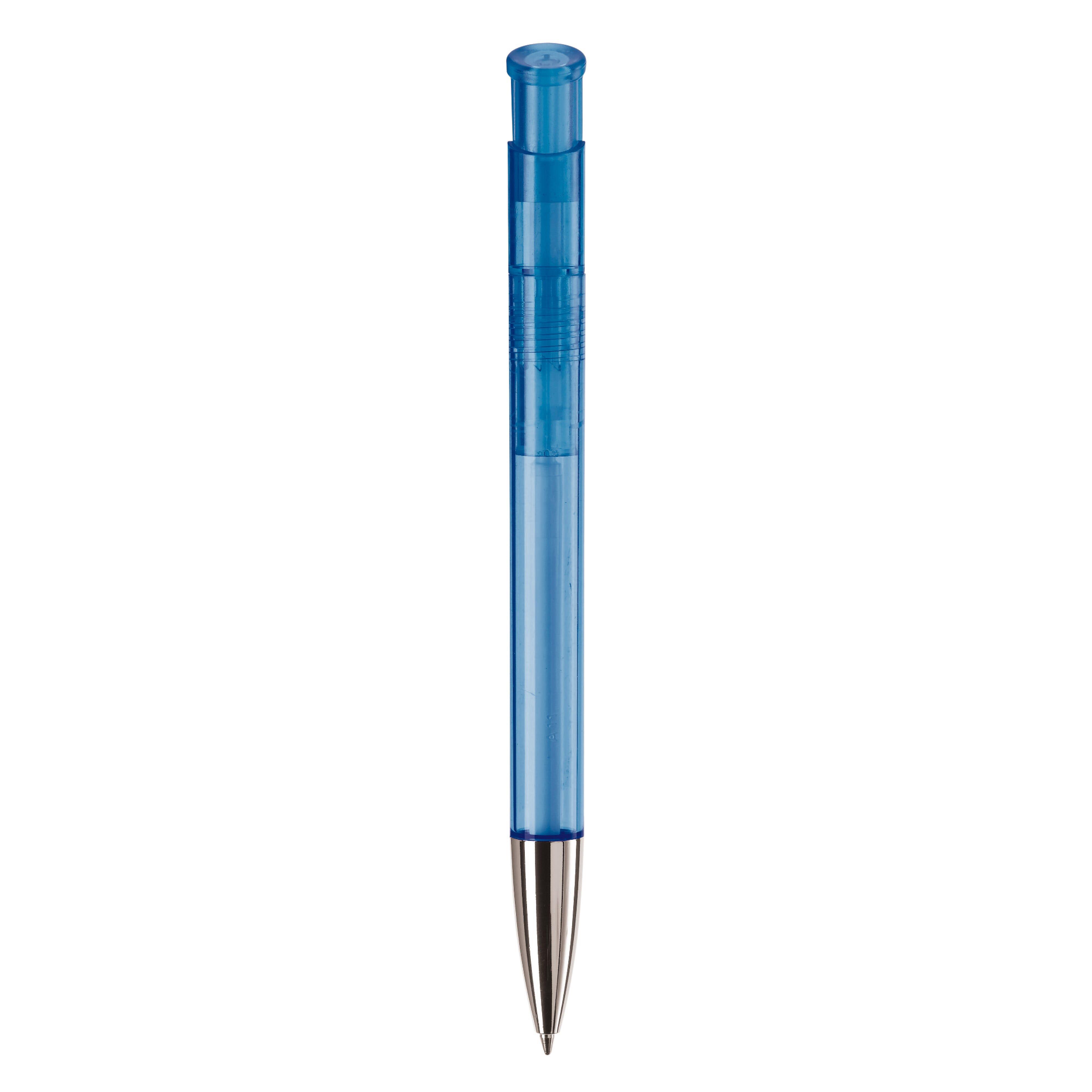 Kugelschreiber Avalon Transparent mit Metallspitze