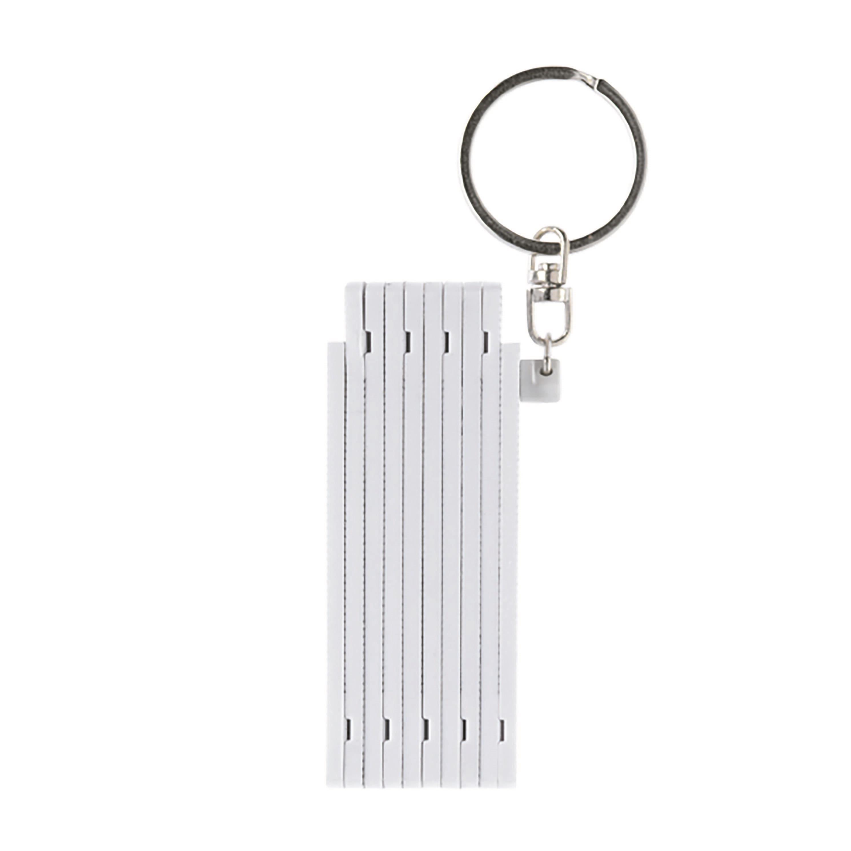 Schlüsselanhänger mit Mini-Zollstock