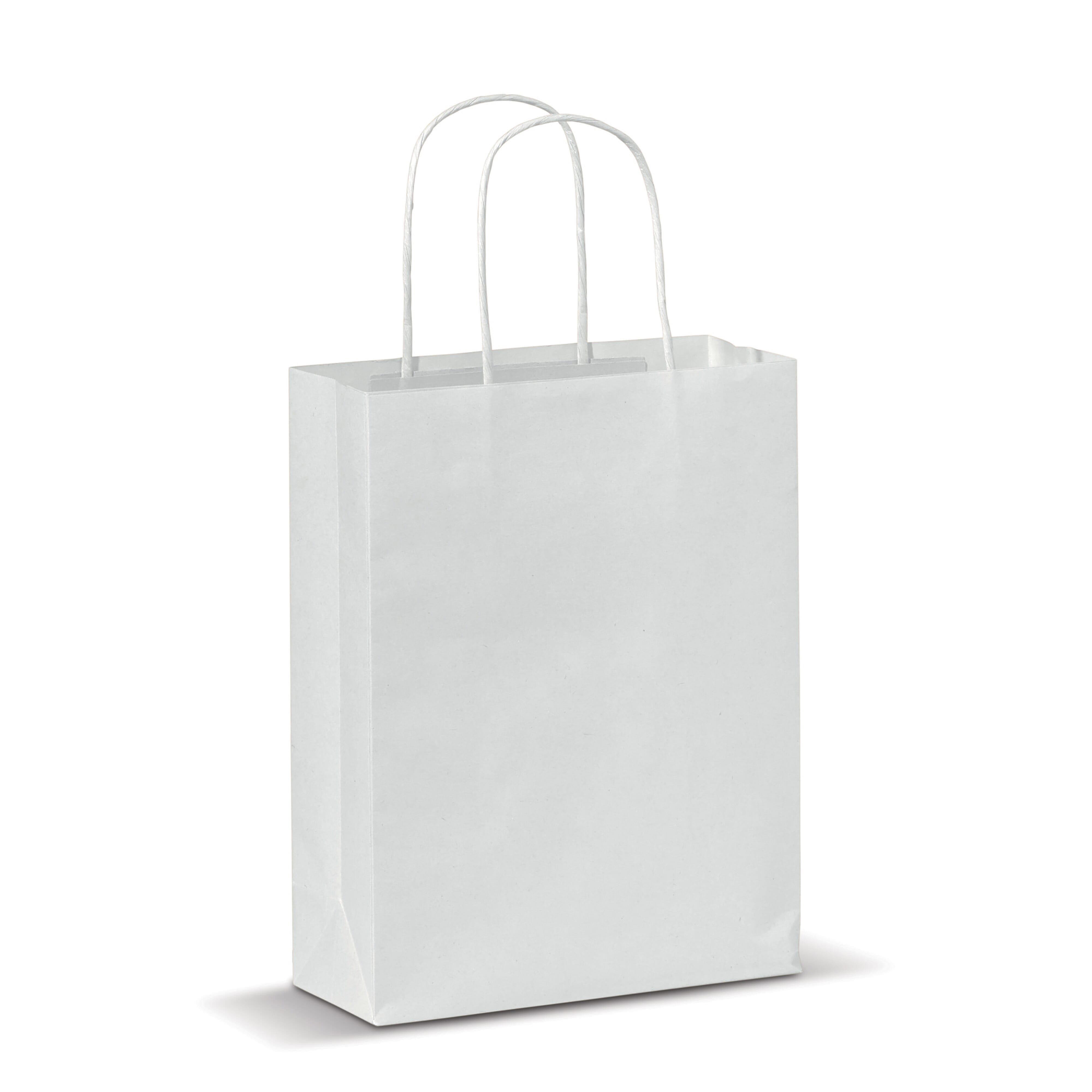 Kleine Papiertasche im Eco Look 120g/m²