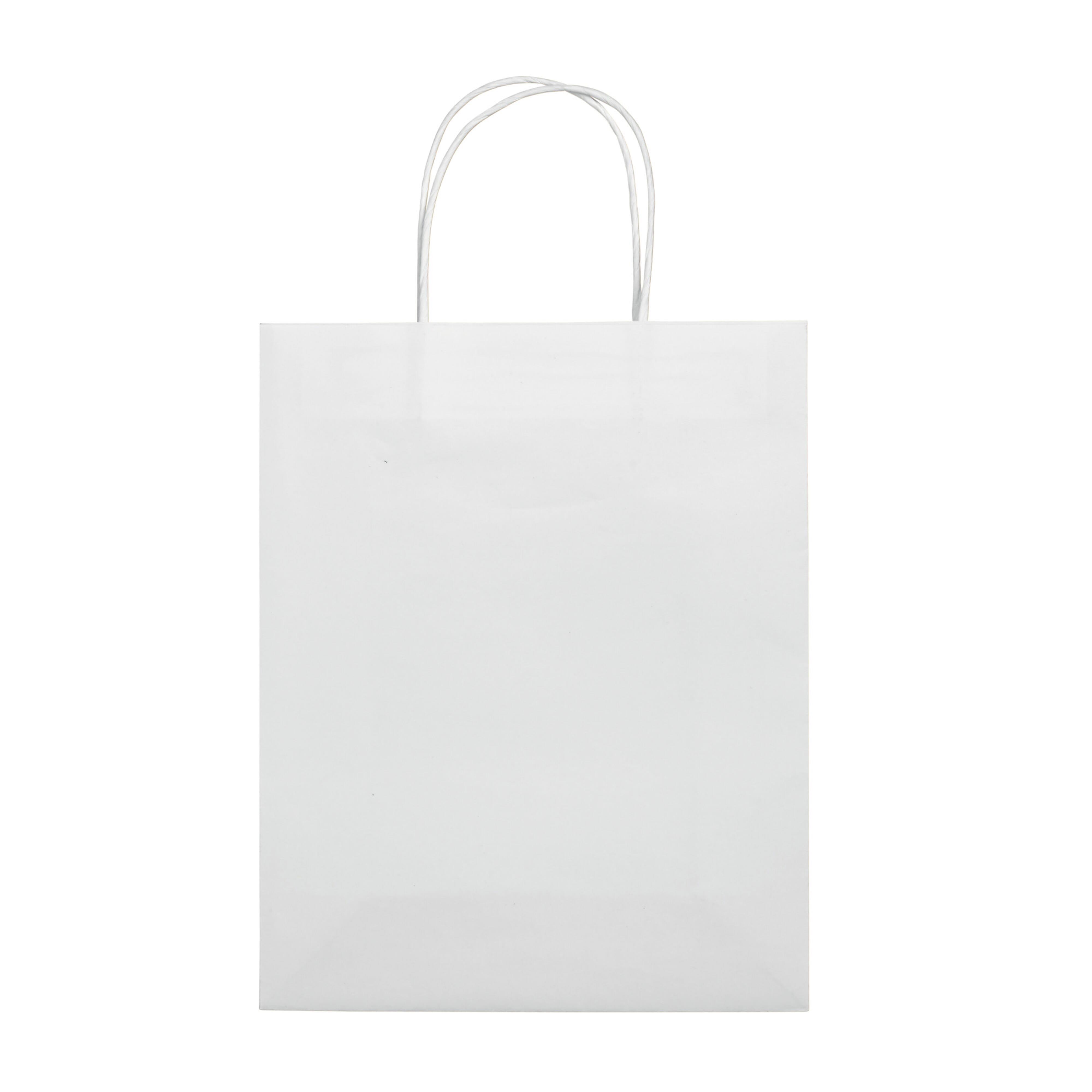 Mittlere Papiertasche im Eco Look 120g/m²