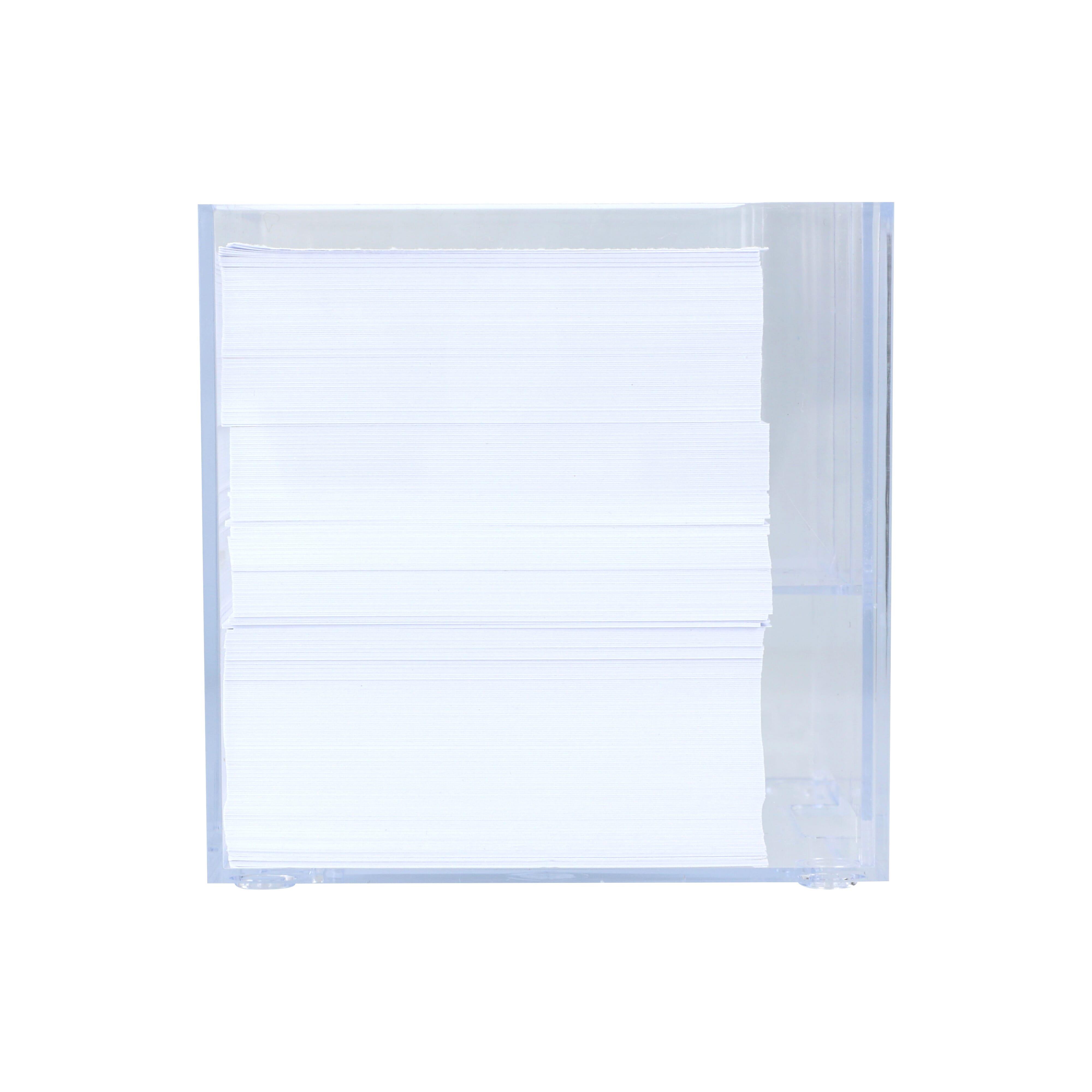 Notizzettel 10x10x10cm in Würfelbox mit Stifteköcher