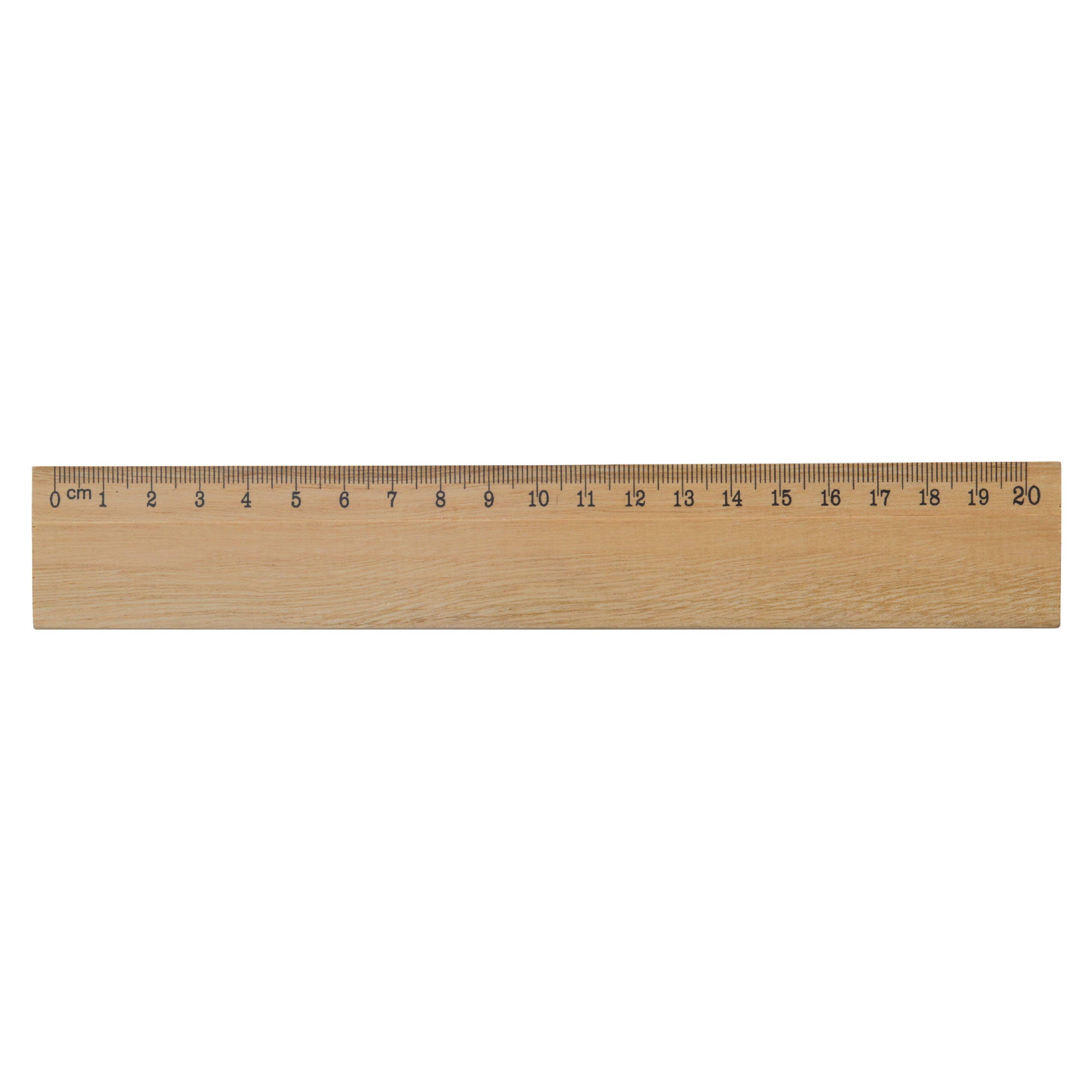 Holzlineal 20cm