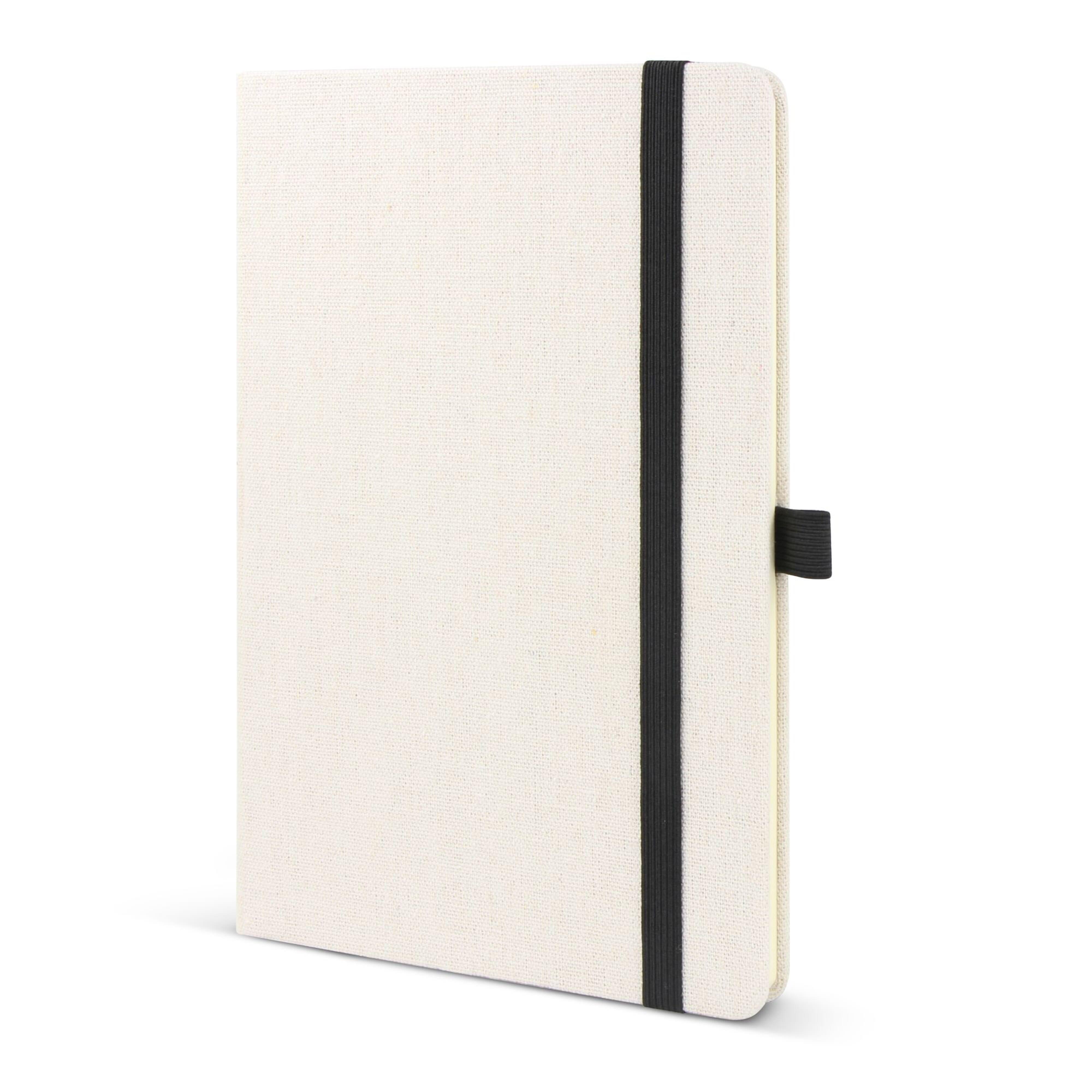 Notizbuch aus recycelter Baumwolle & R-PET A5